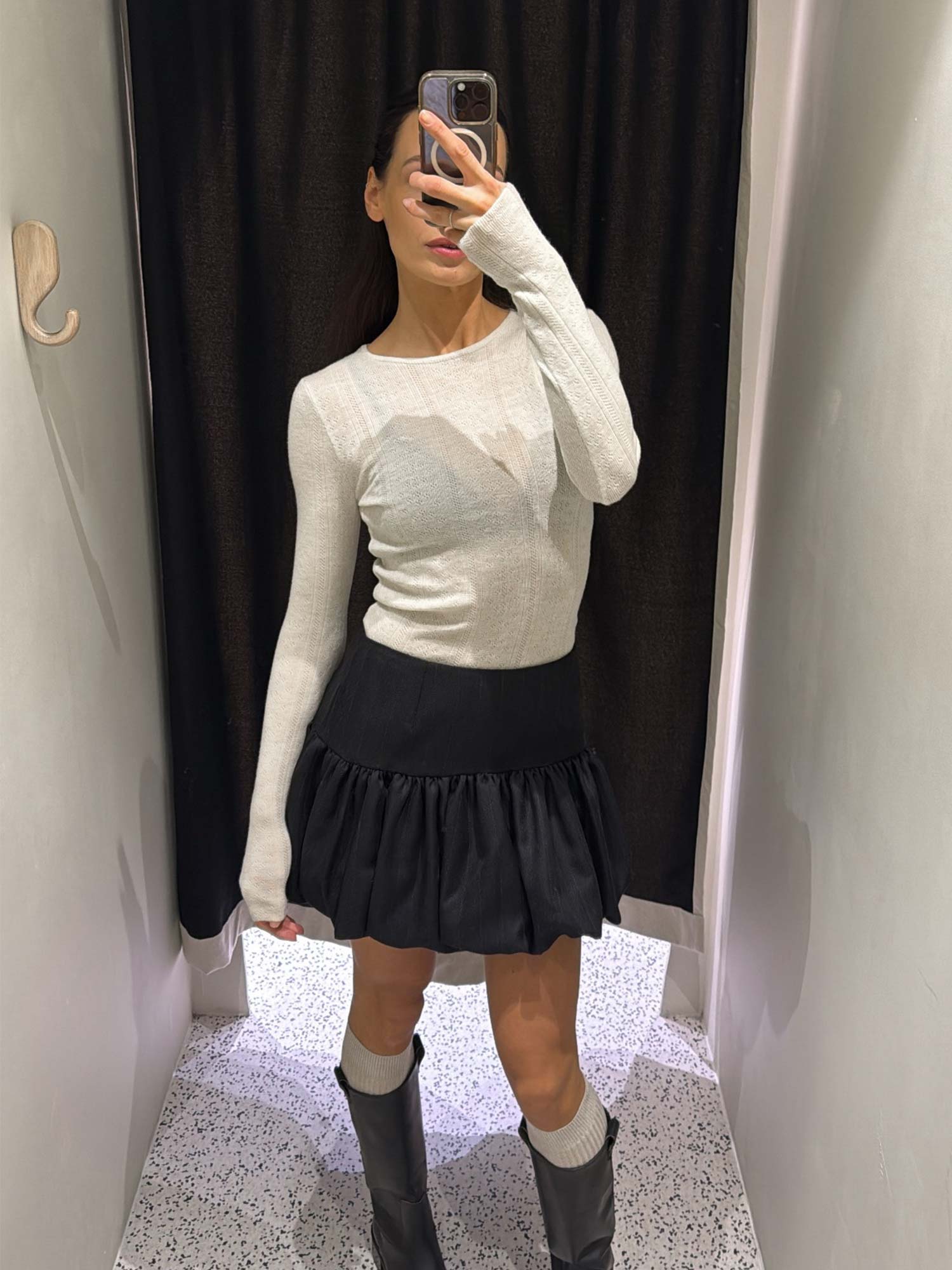 Camp Knit Blouse - Off White