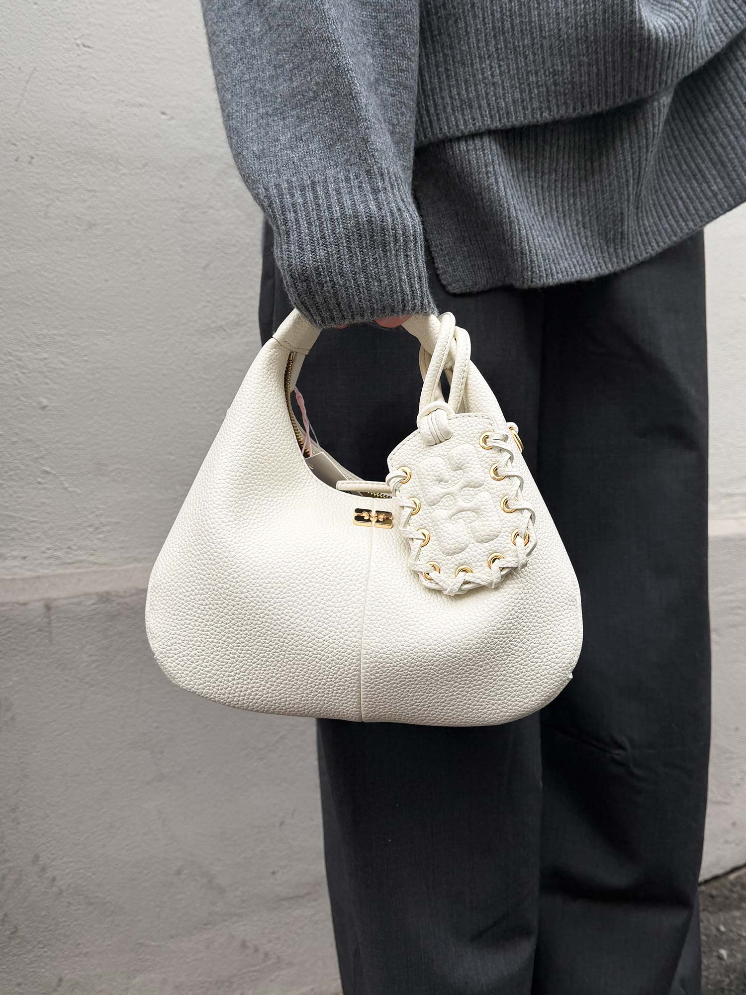 Hobo Mini Grained - Egret