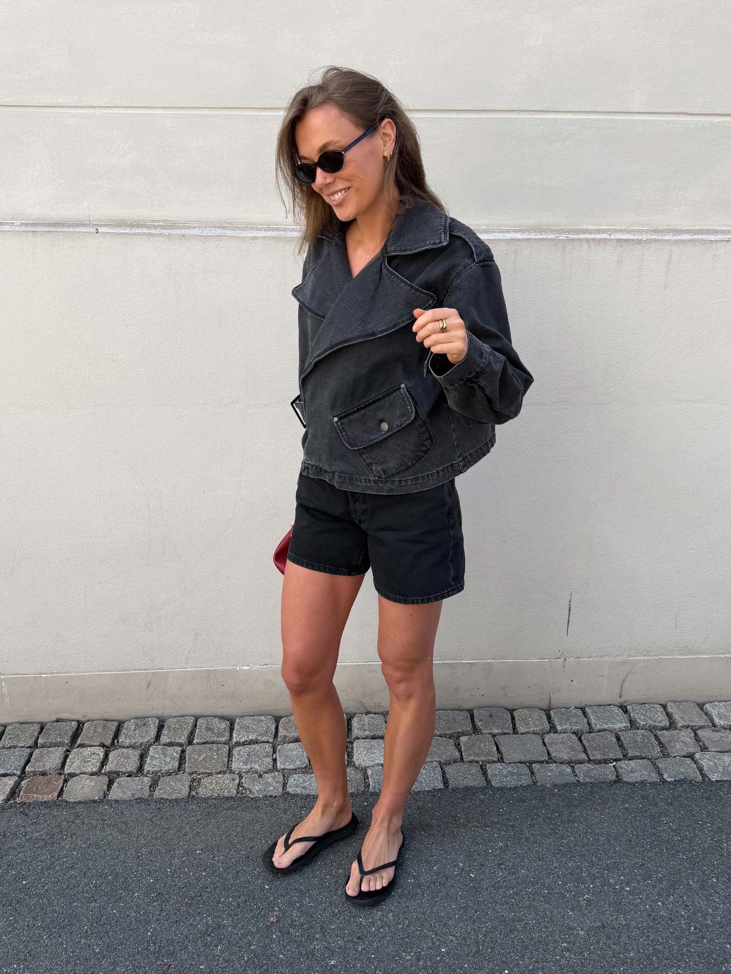 Reign Denim Jacket - Graphite Grey