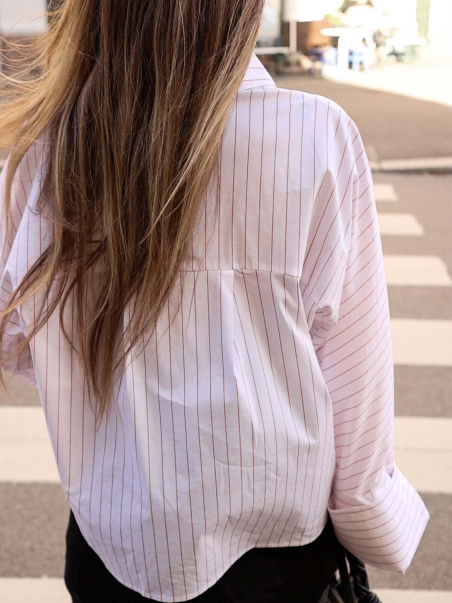 QOMO X Iben Atari Shirt - White/Red Stripe