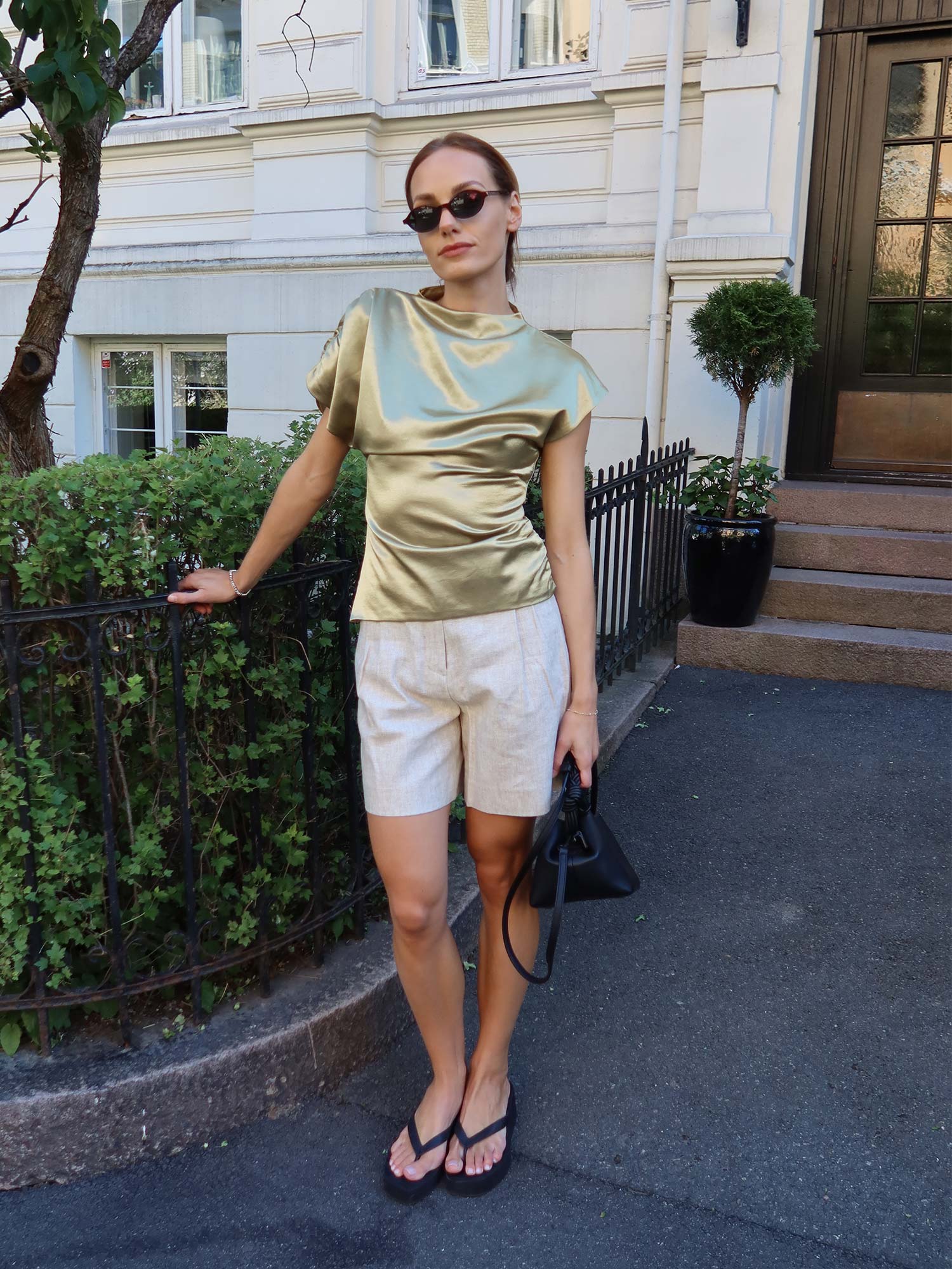 Demi Top - Sage Green
