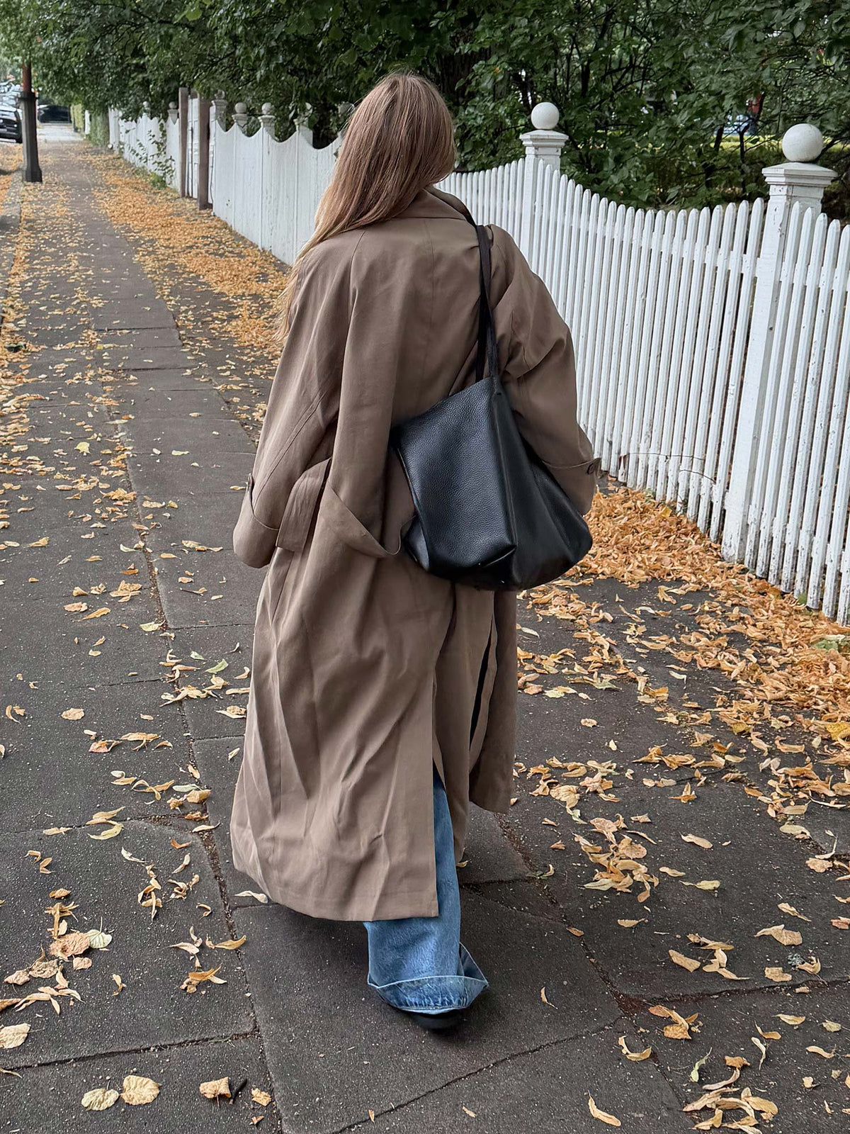 Atari Oversized Trenchcoat - Khaki