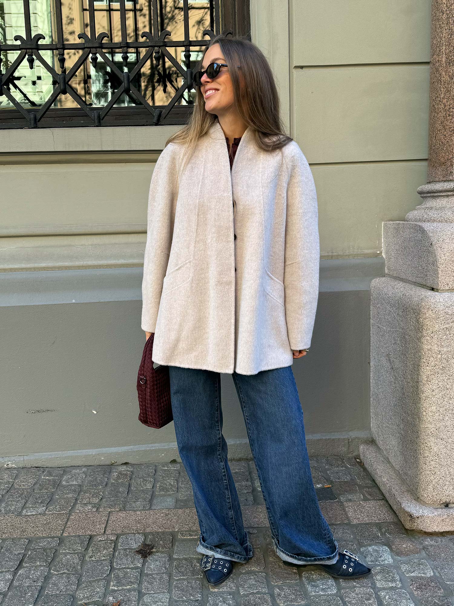 Magaret Jacket - Greige Melange