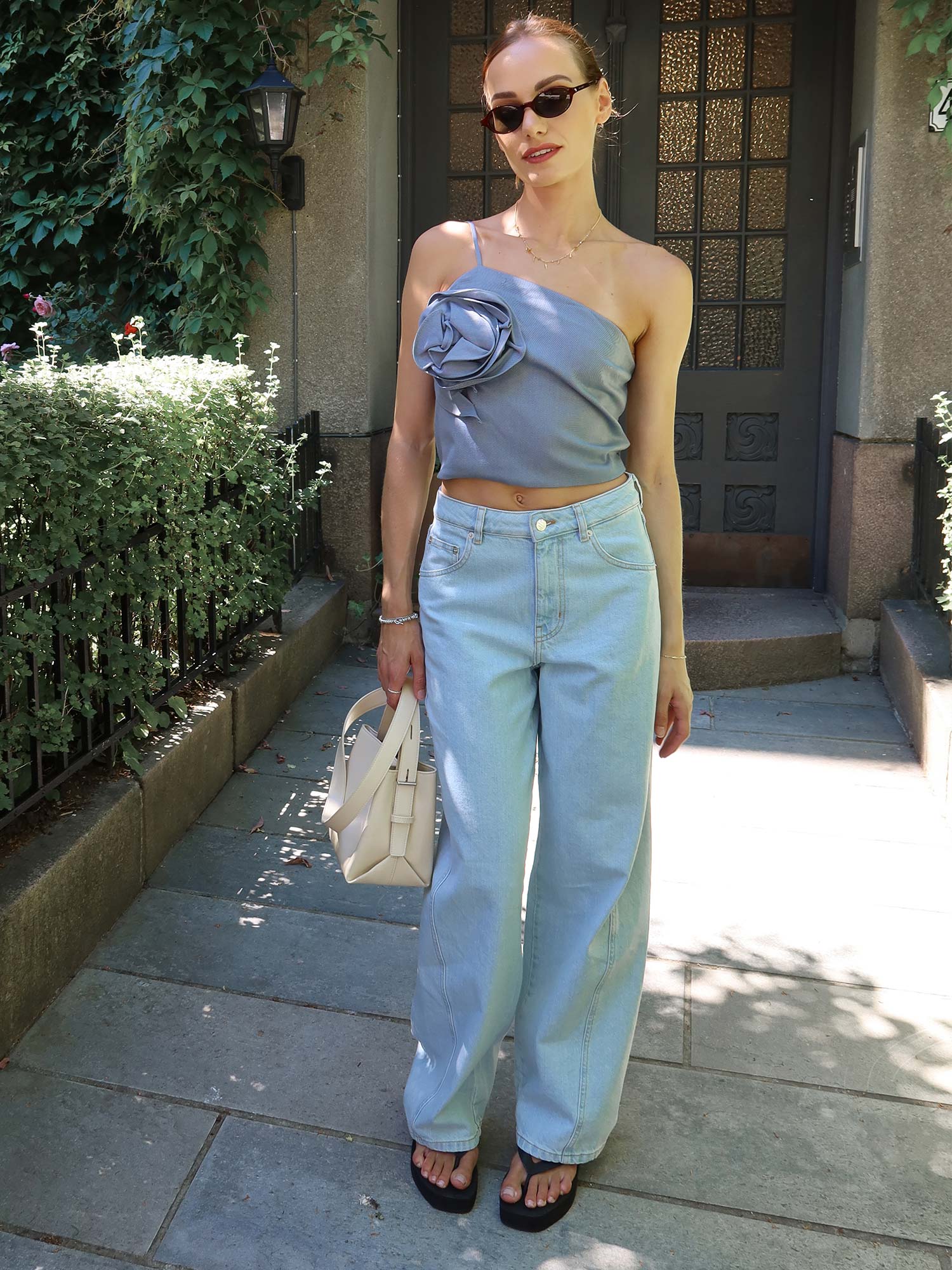 Wendi Top - Dusty Blue