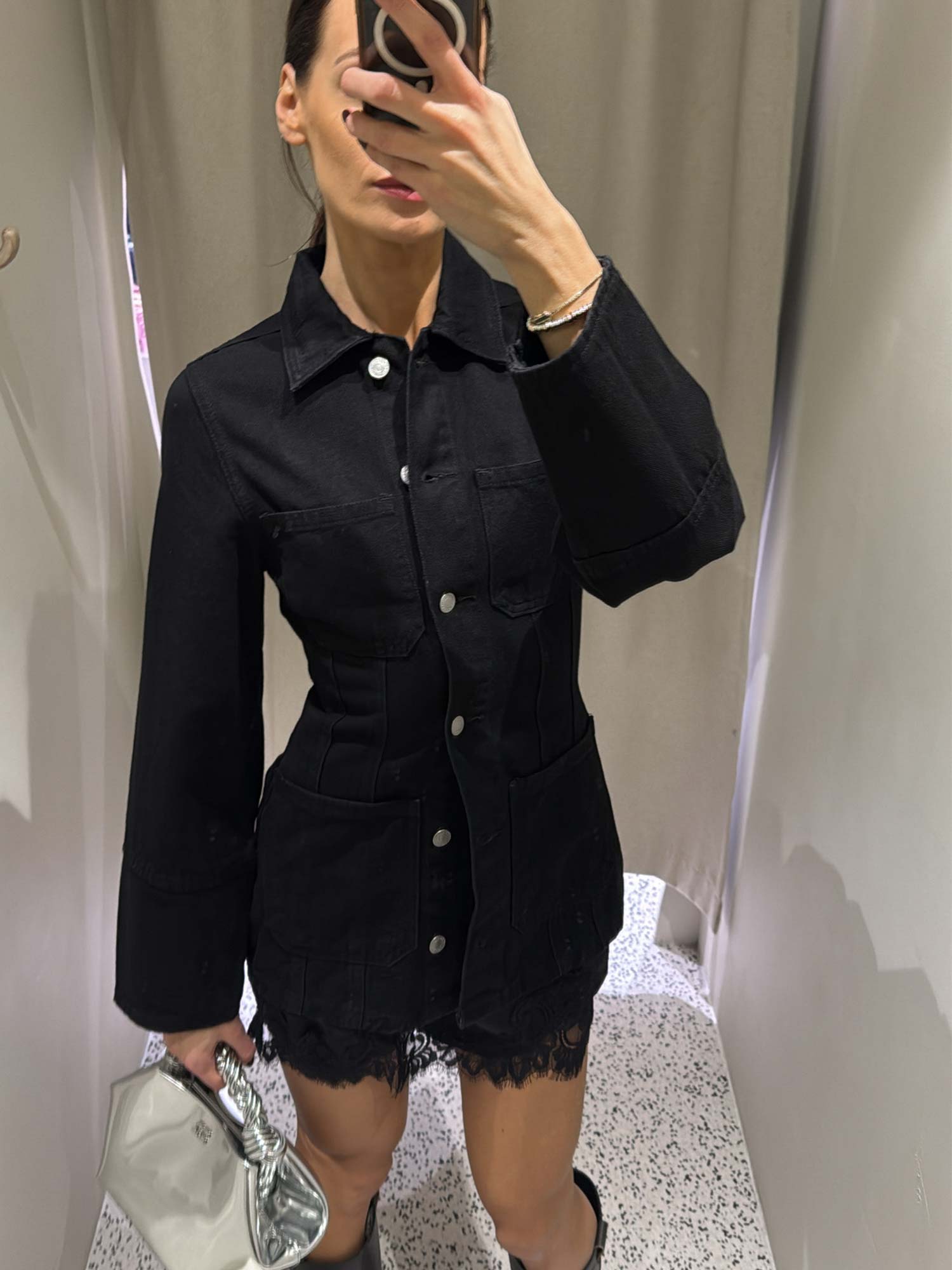 2ND Rodine Denim Jacket - Un Black Denim