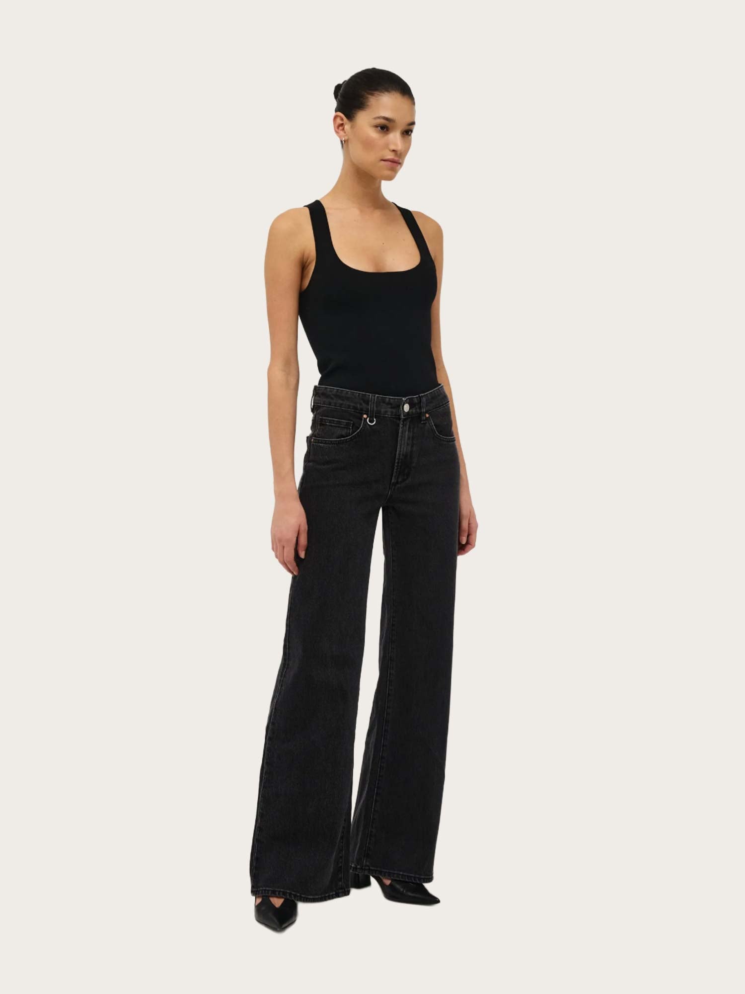 Eva Wide - French Black