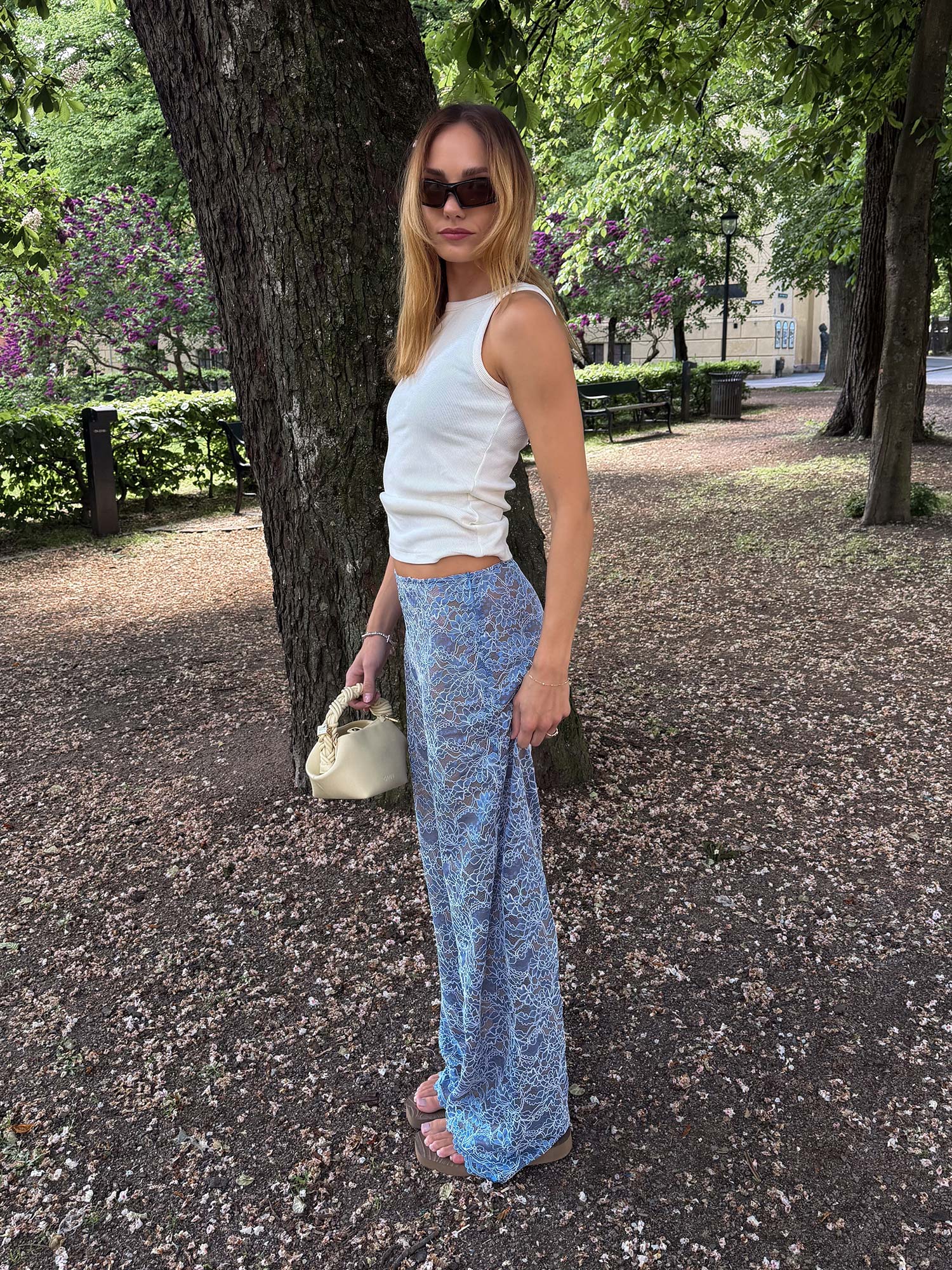 Paris Pant - Sheer Blue