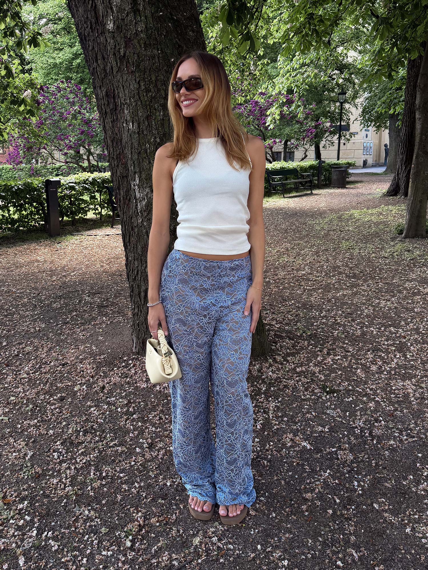 Paris Pant - Sheer Blue