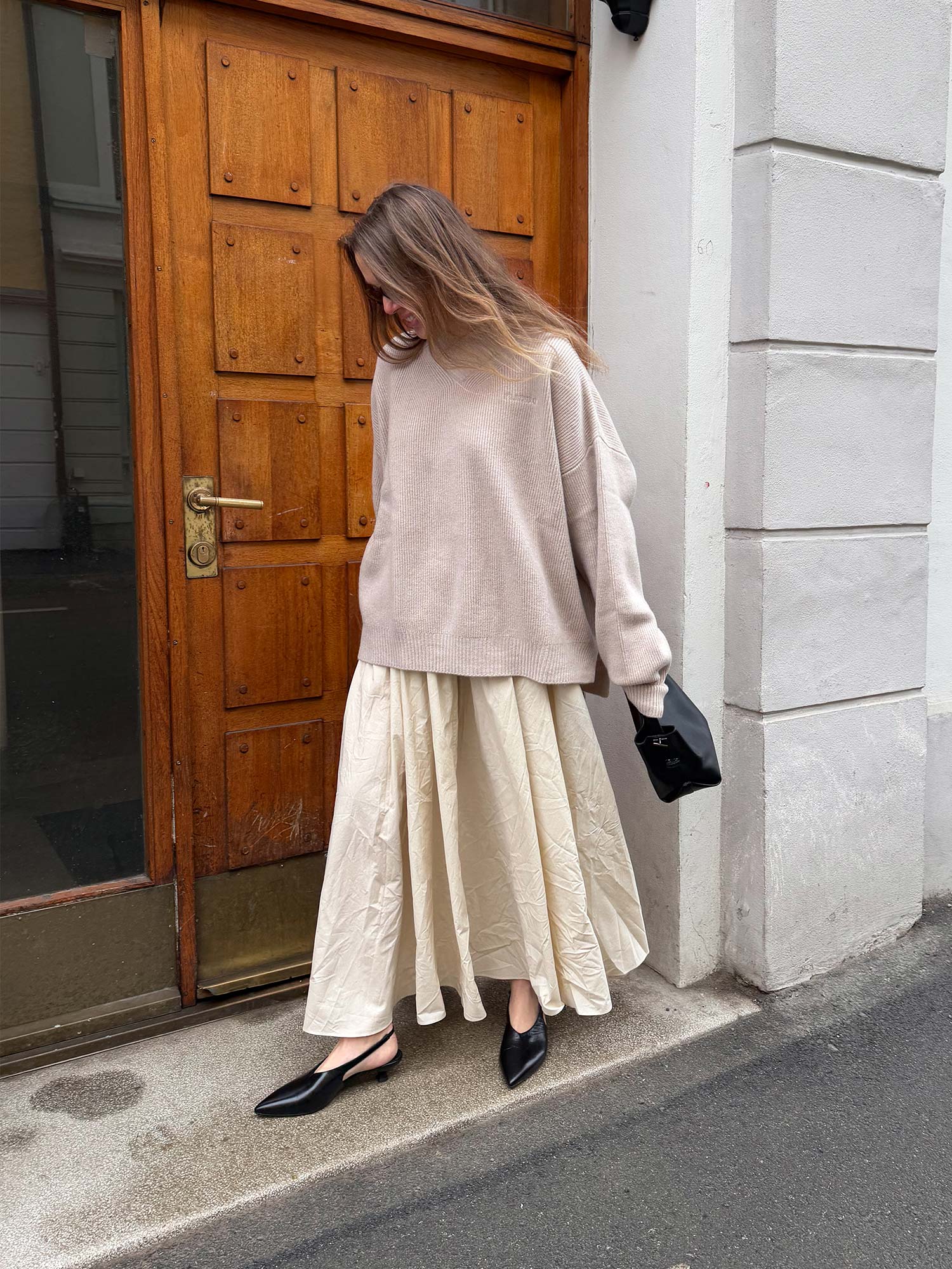 Frame Oversized Sweater - Snowday