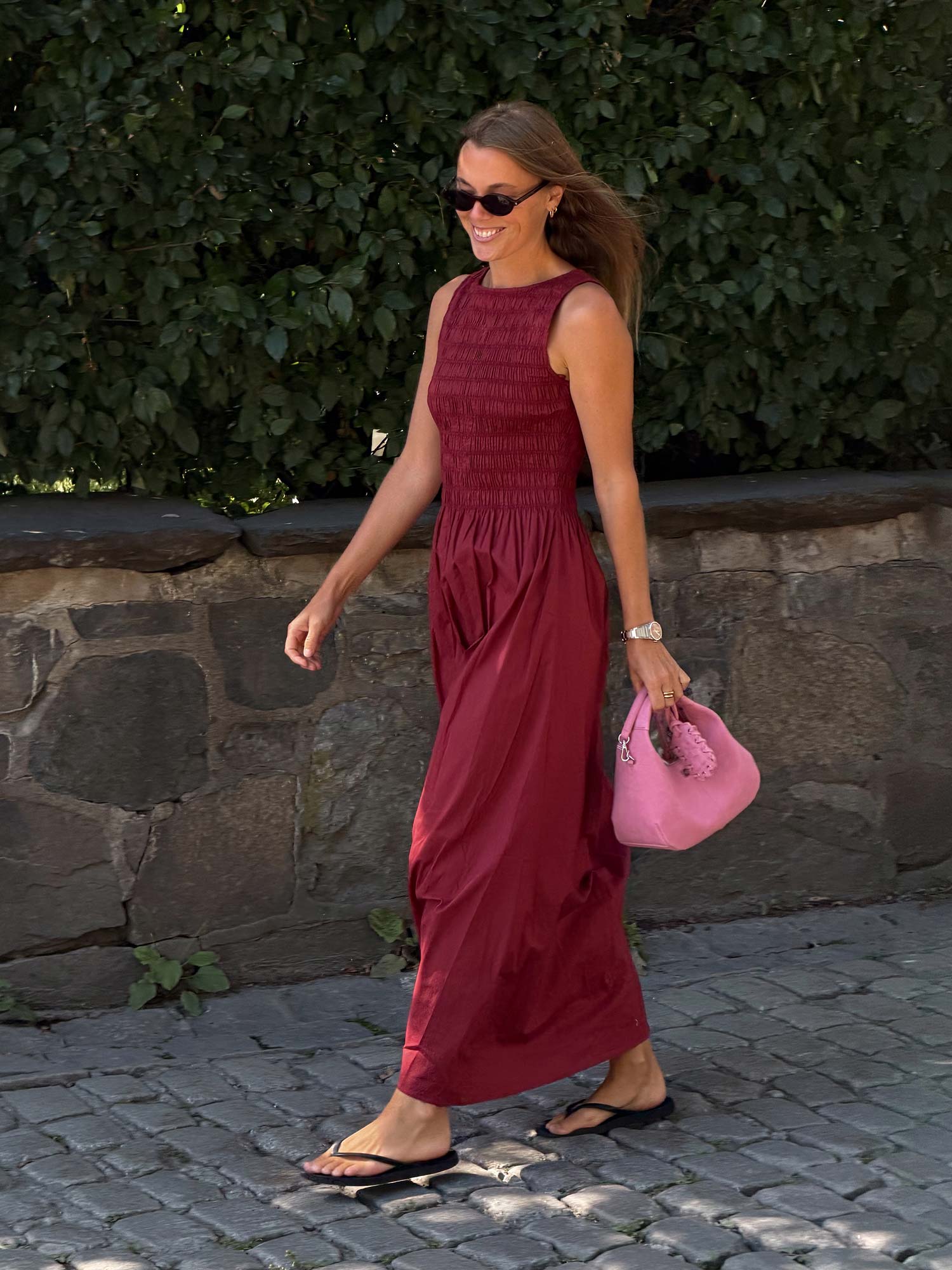 Carina Maxi Dress - Porto Red