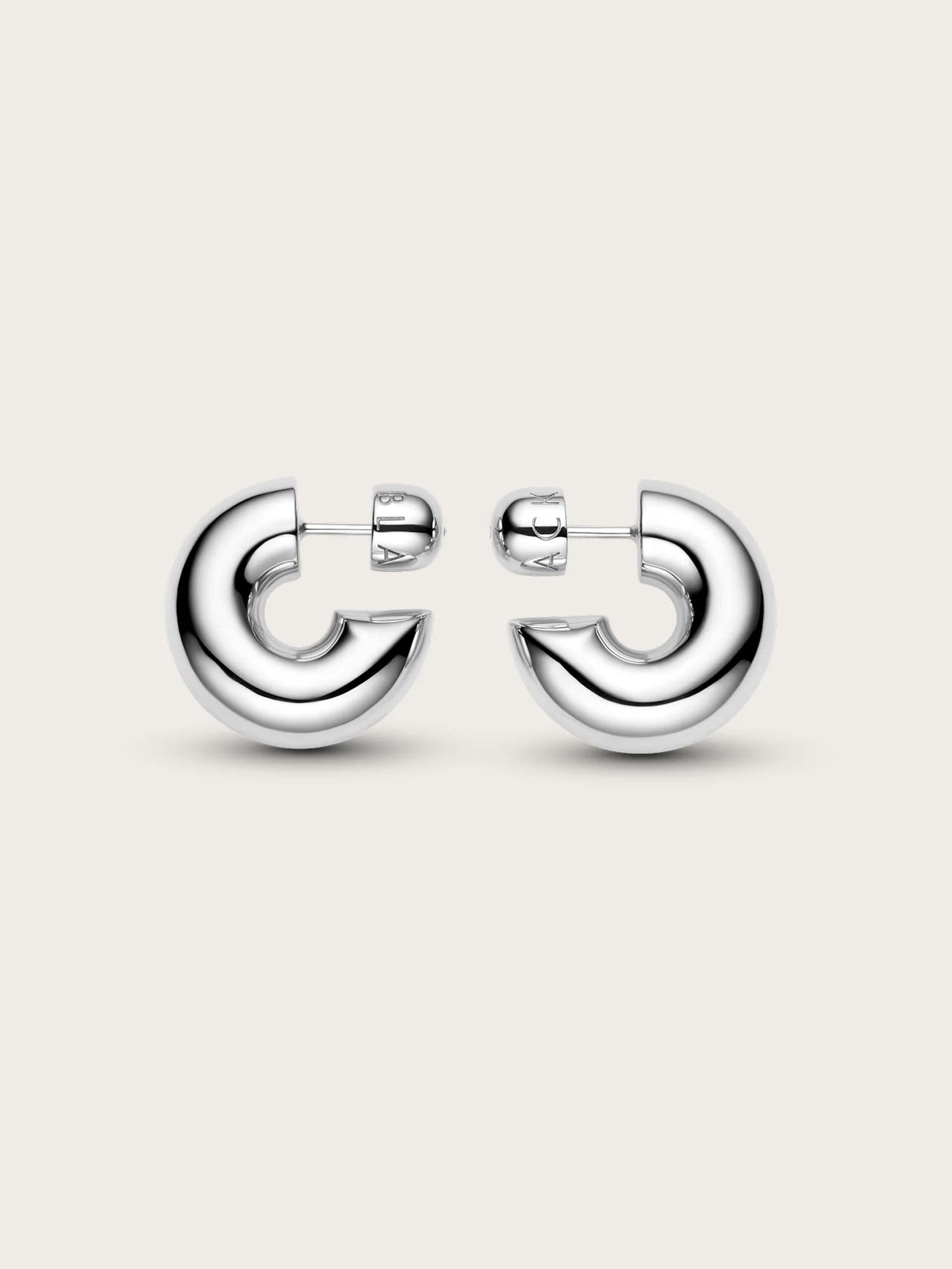 Prima Hoop Large - Silver