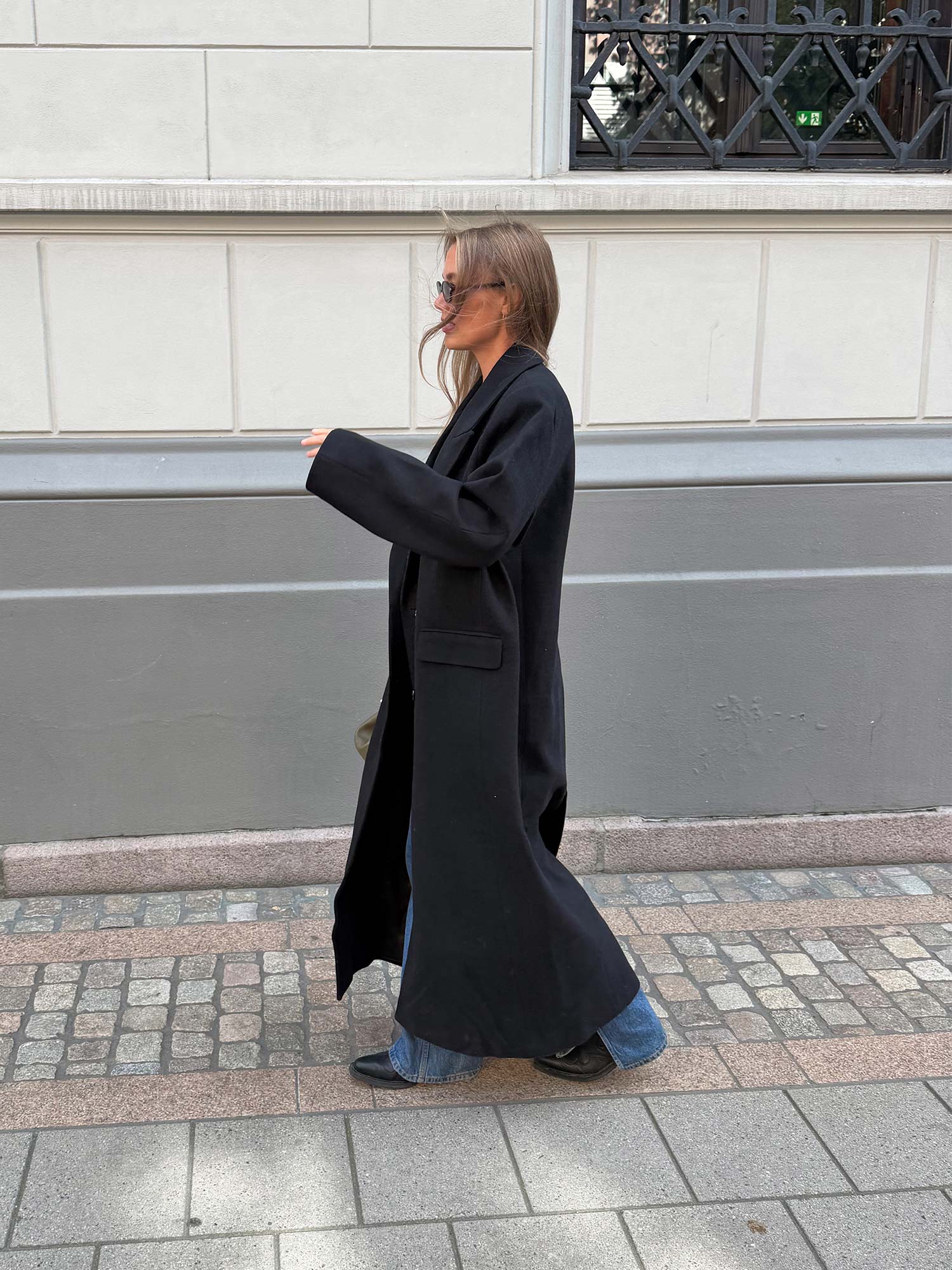 Sajill Coat - Black
