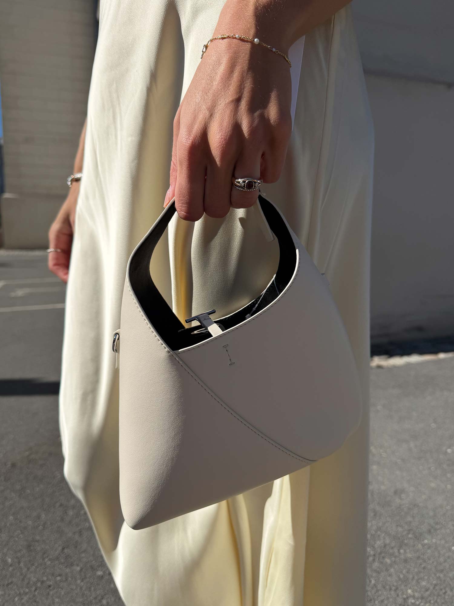 Sakaia Mini Bag - Bone White