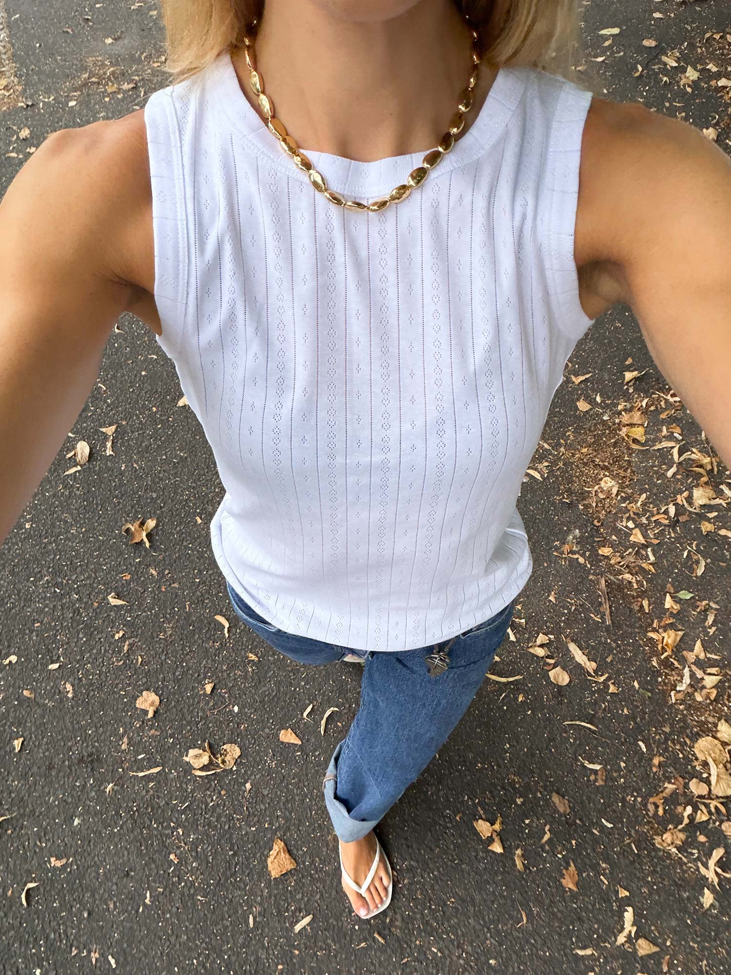 Envolvi O-N Tank - White