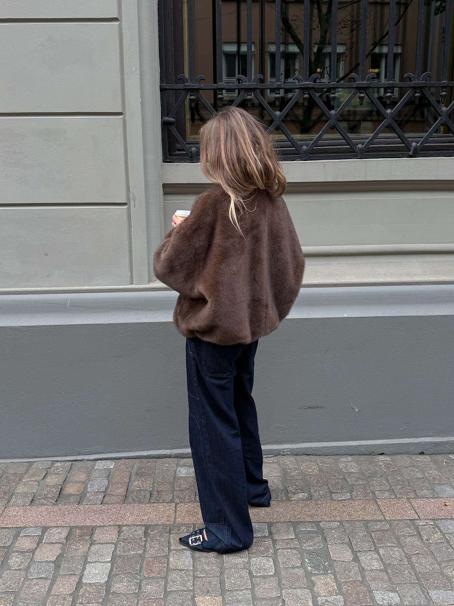 Etta Faux Mink - Choco