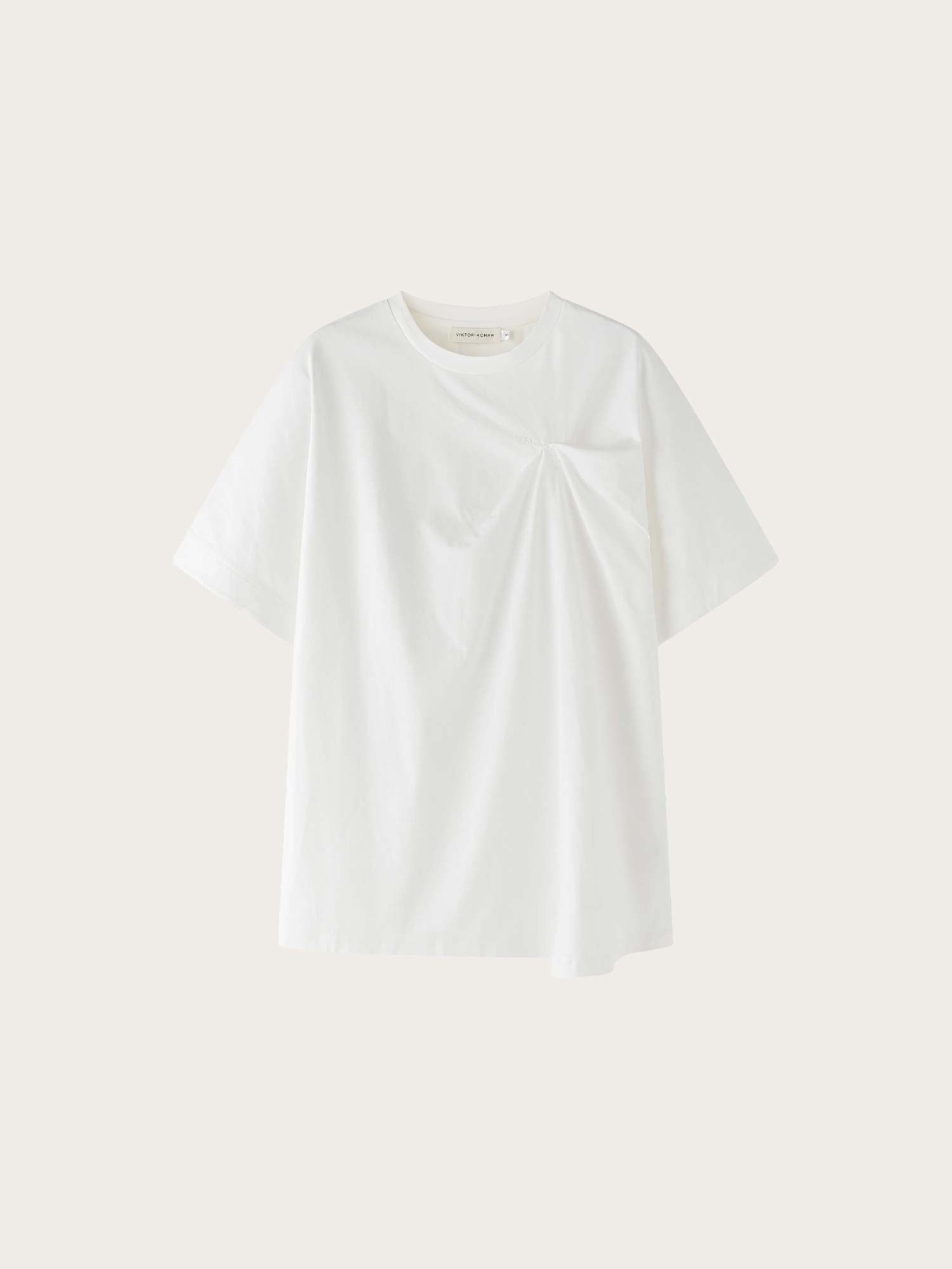 Avana Fold T-Shirt - White