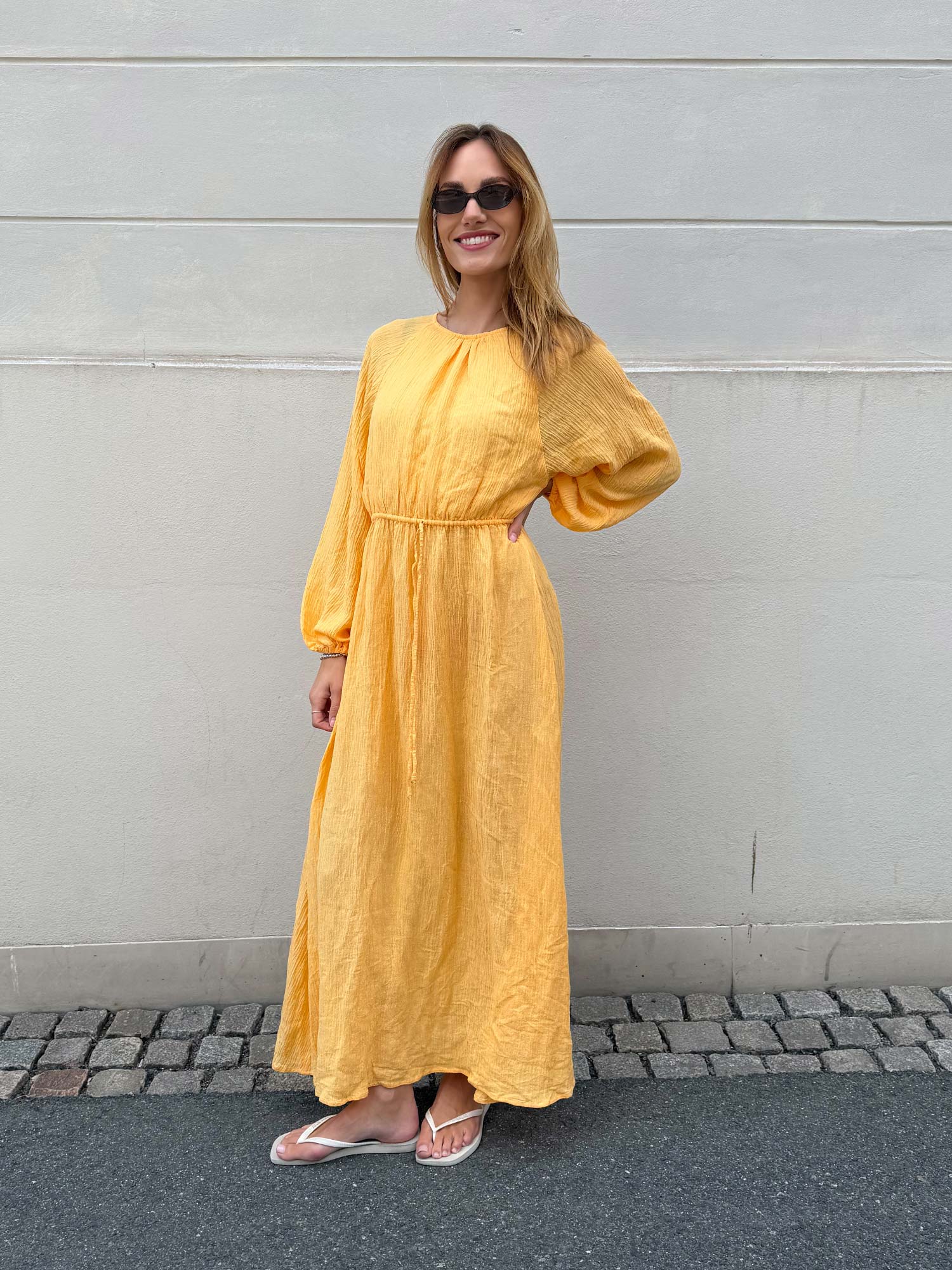 Rosalie Maxi Dress - Saffron
