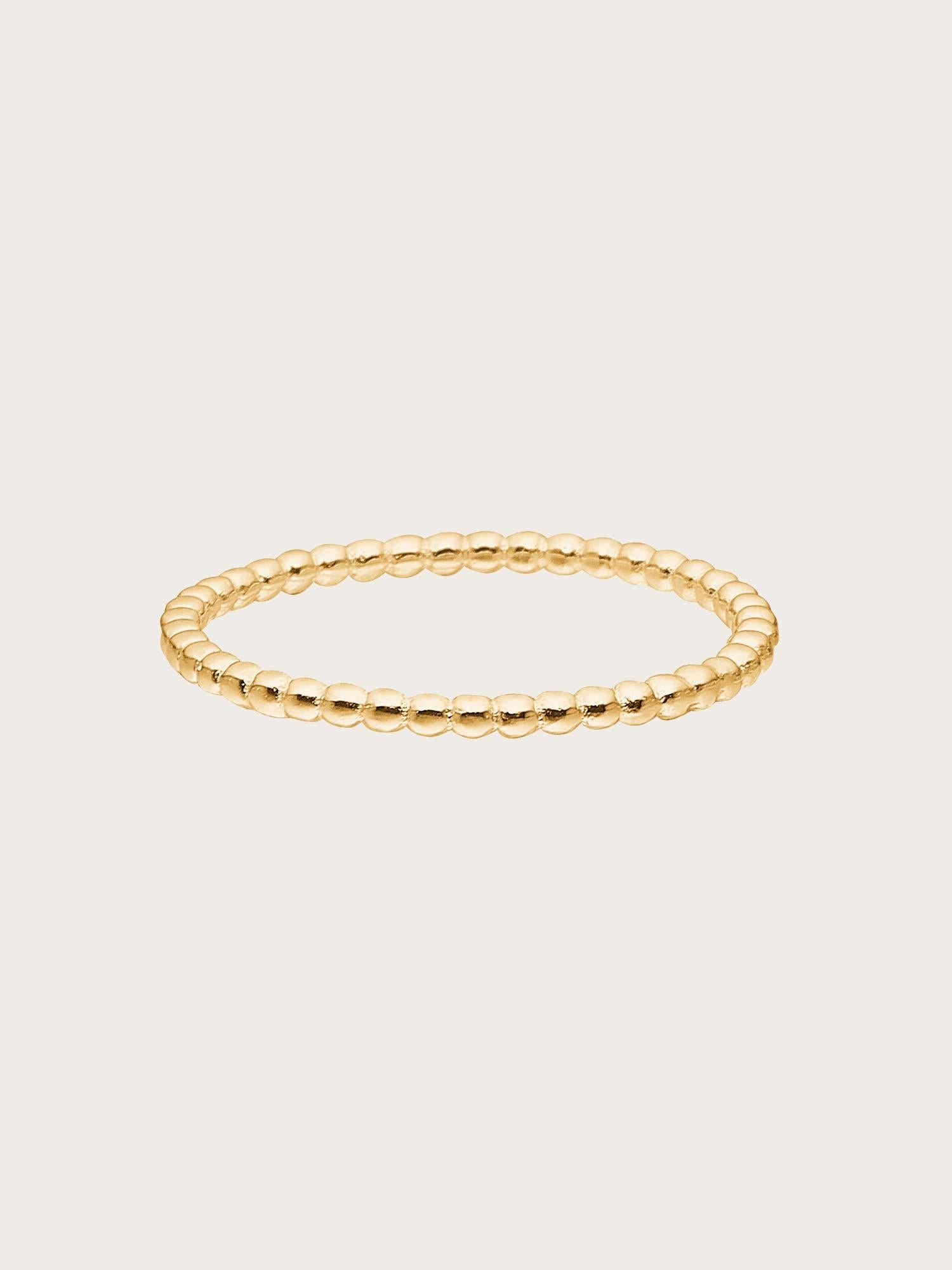 Ring Simple Bubble - Gold