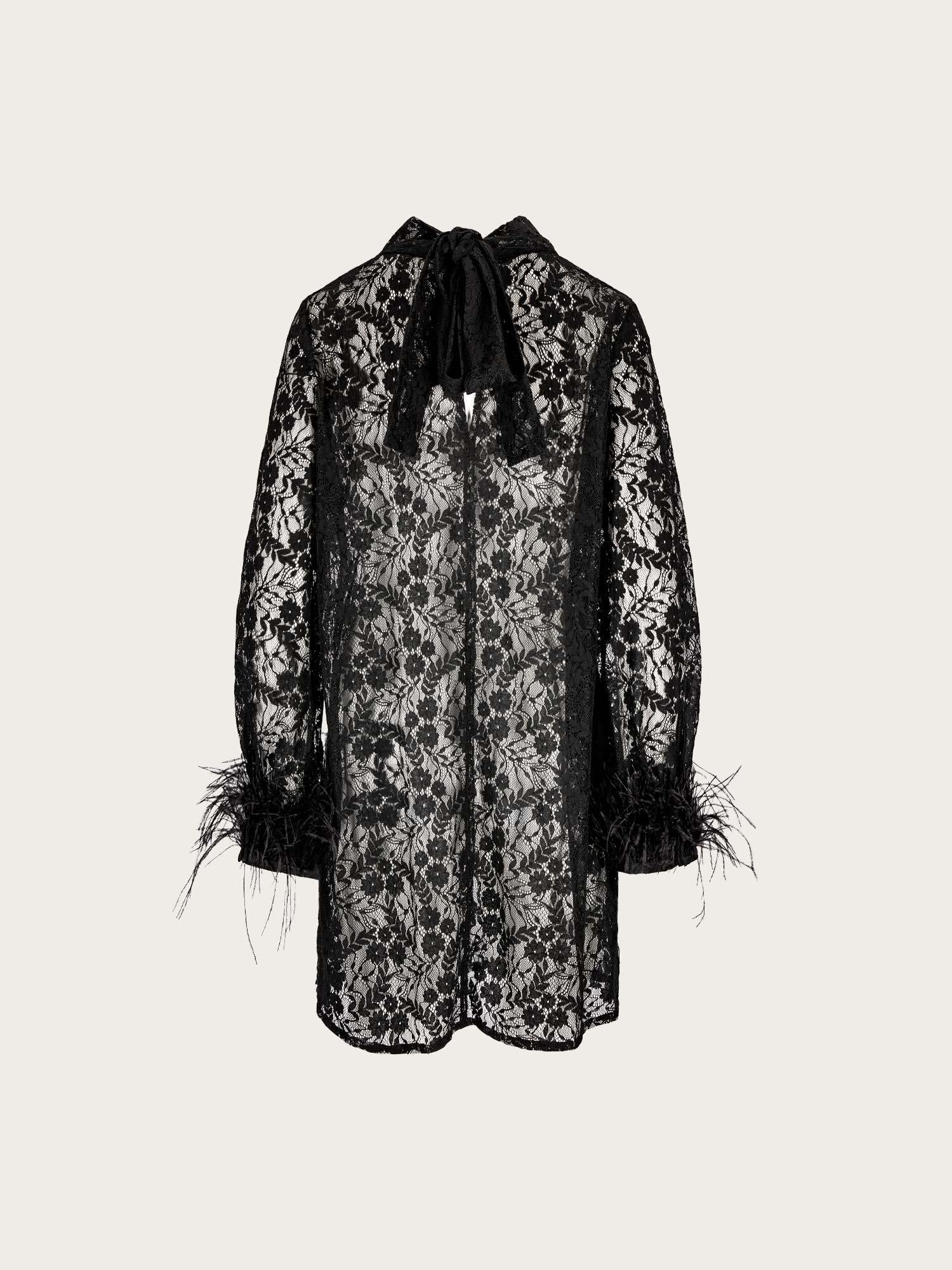 Patti Lace Dress - Black