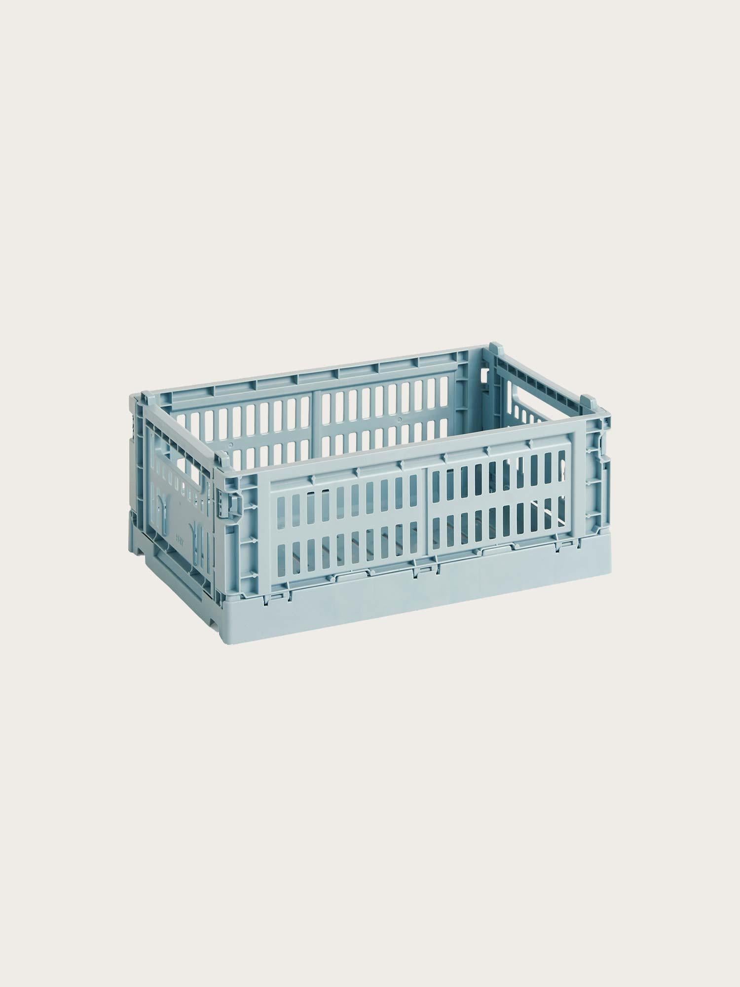 Hay Colour Crate Small - Dusty Blue