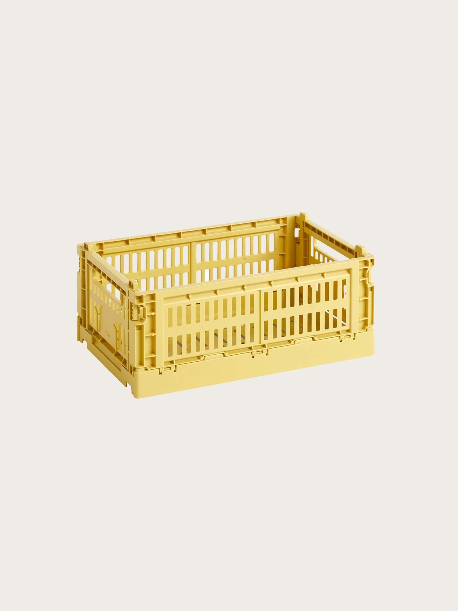 Hay Colour Crate Small - Dusty Yellow