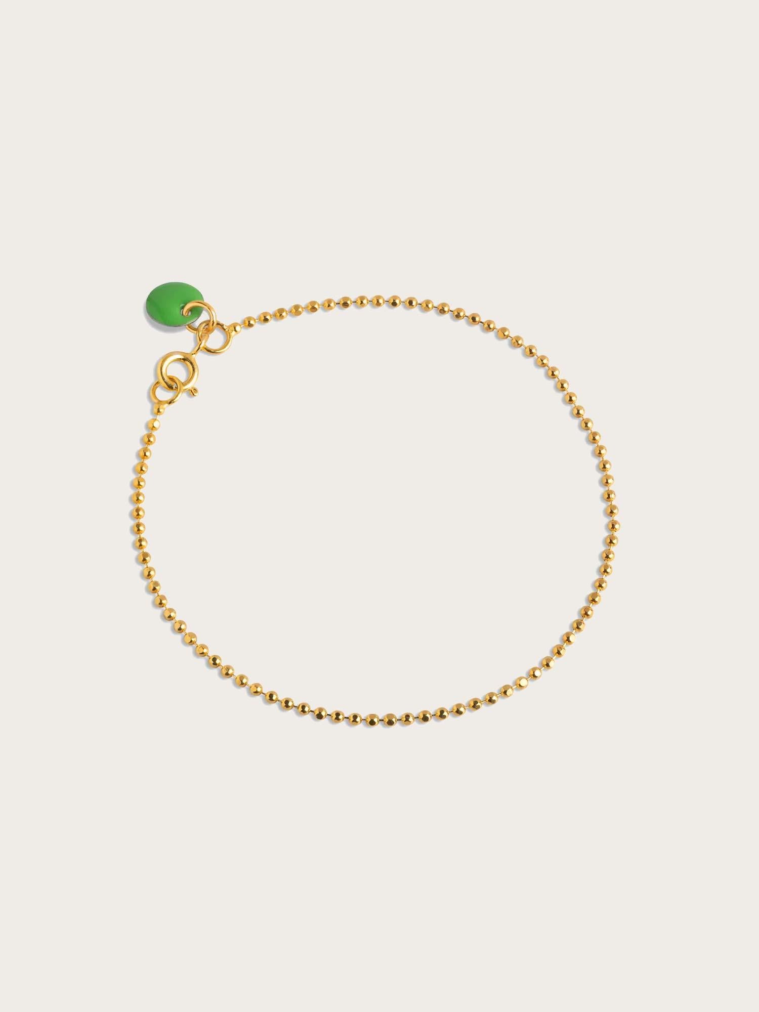 Bracelet Ball Chain - Green