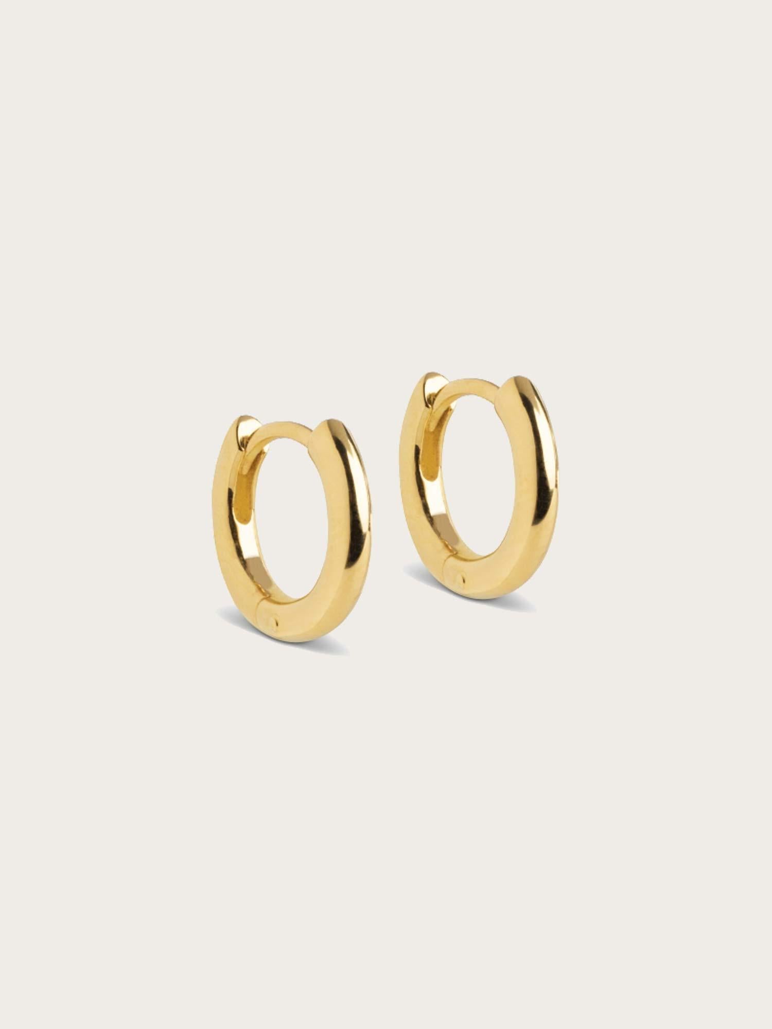 Hoops Chunky Classic - Gold 8mm