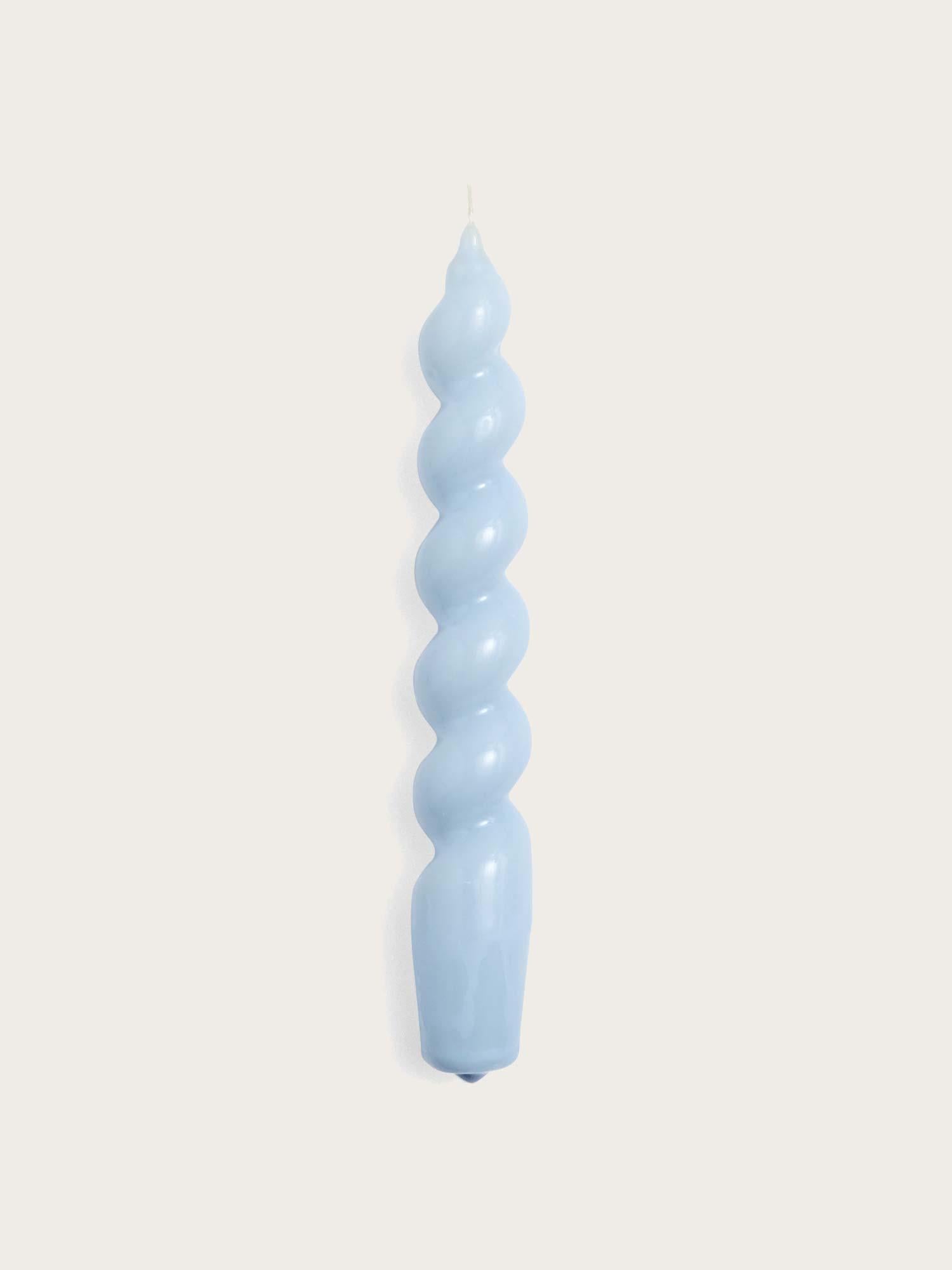 Candle Spiral - Light Blue