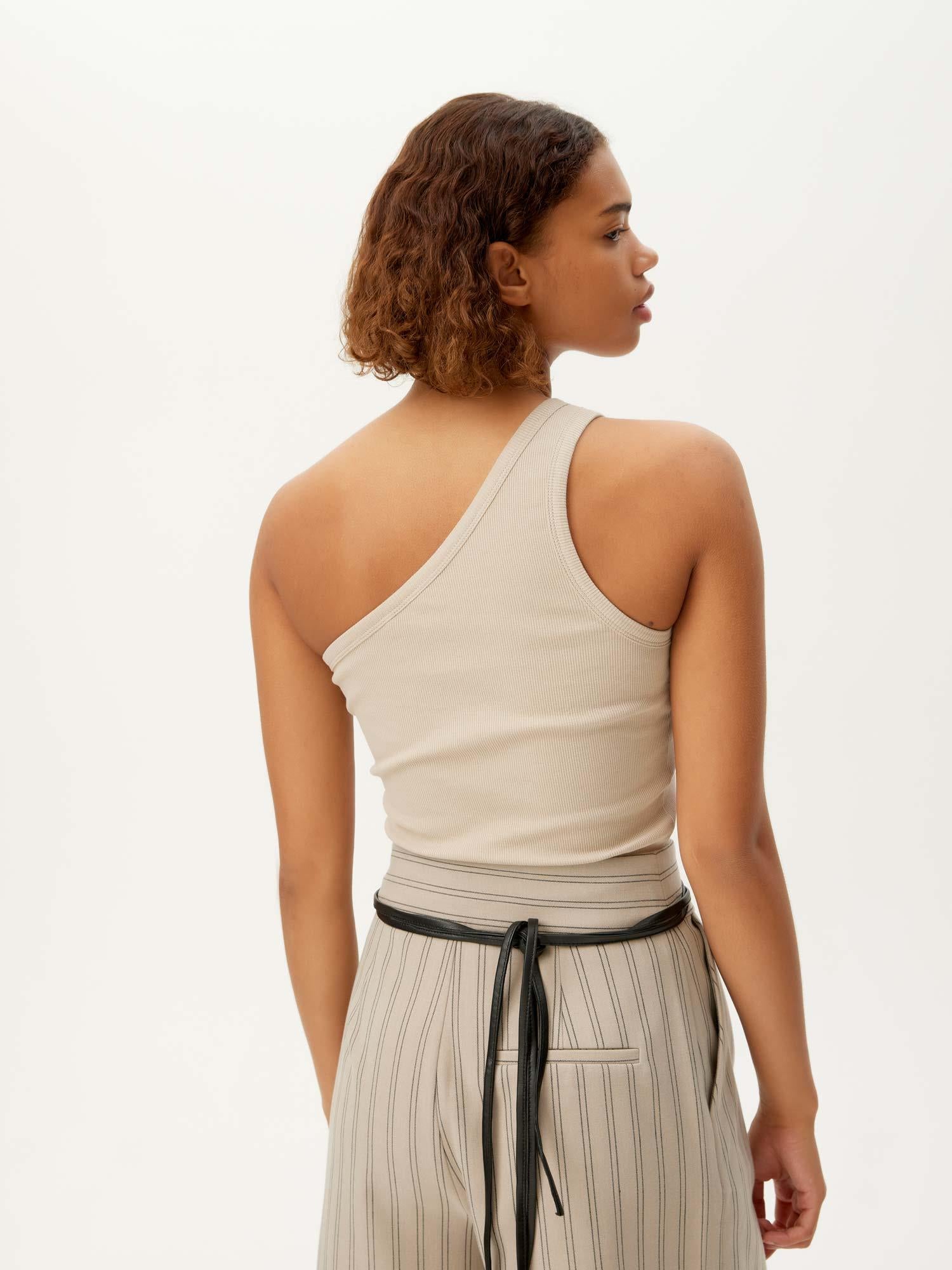 Drew One Shoulder - Pure Cashmere