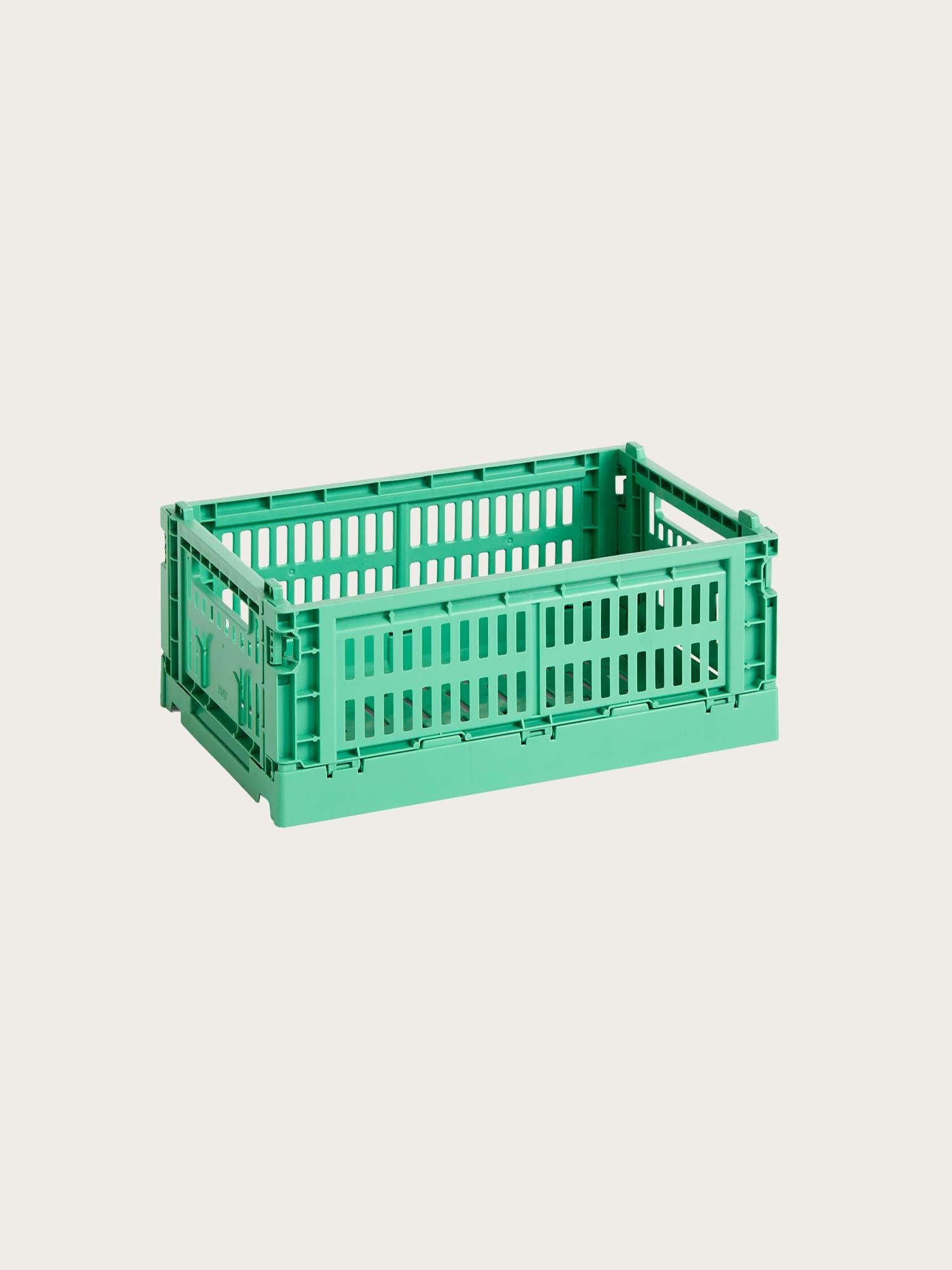 Hay Colour Crate Small - Dark Mint