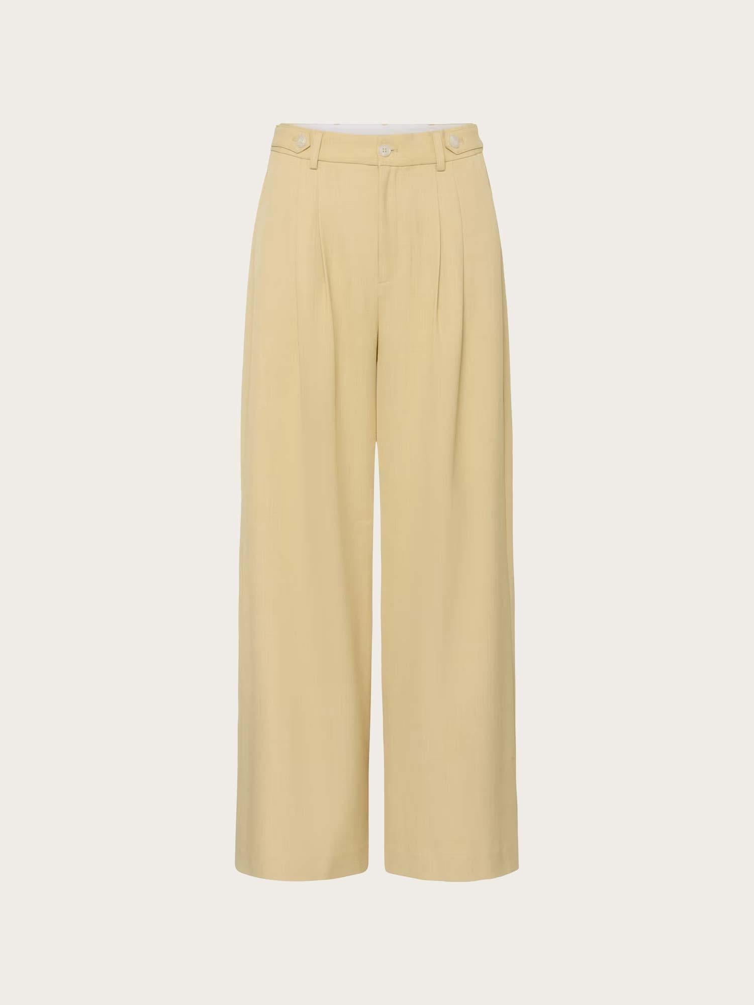 Stacy MW Pants - Pale Hay Melange