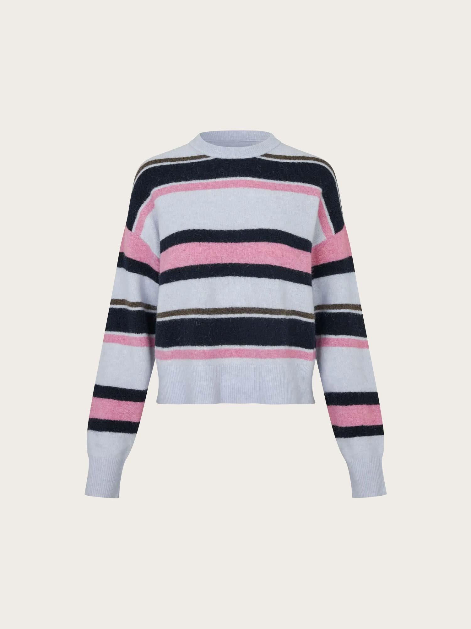 Sanoura Sweater - Grey Dawn Multi Stripe