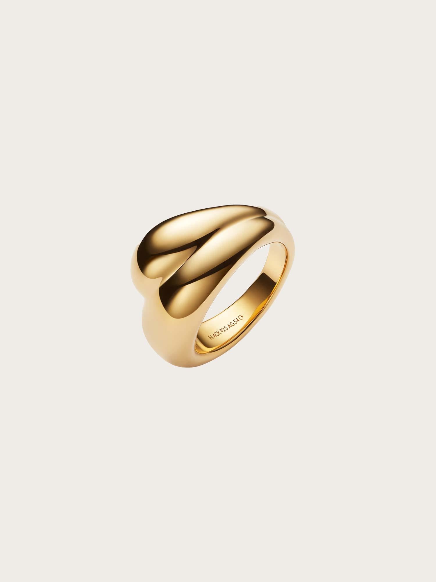 Tryvann Trail Ring - Gold