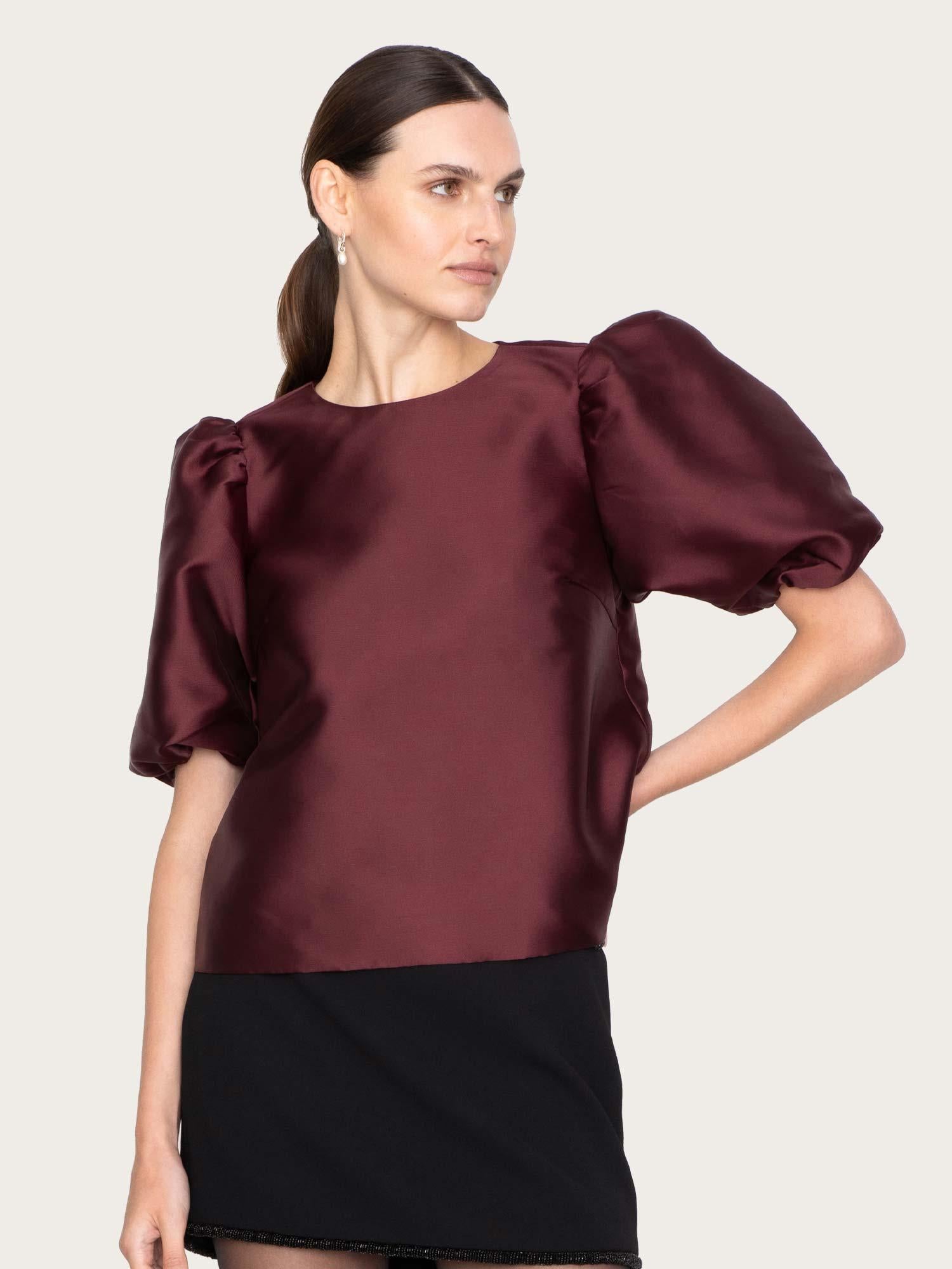 Becca Blouse - Bordeaux