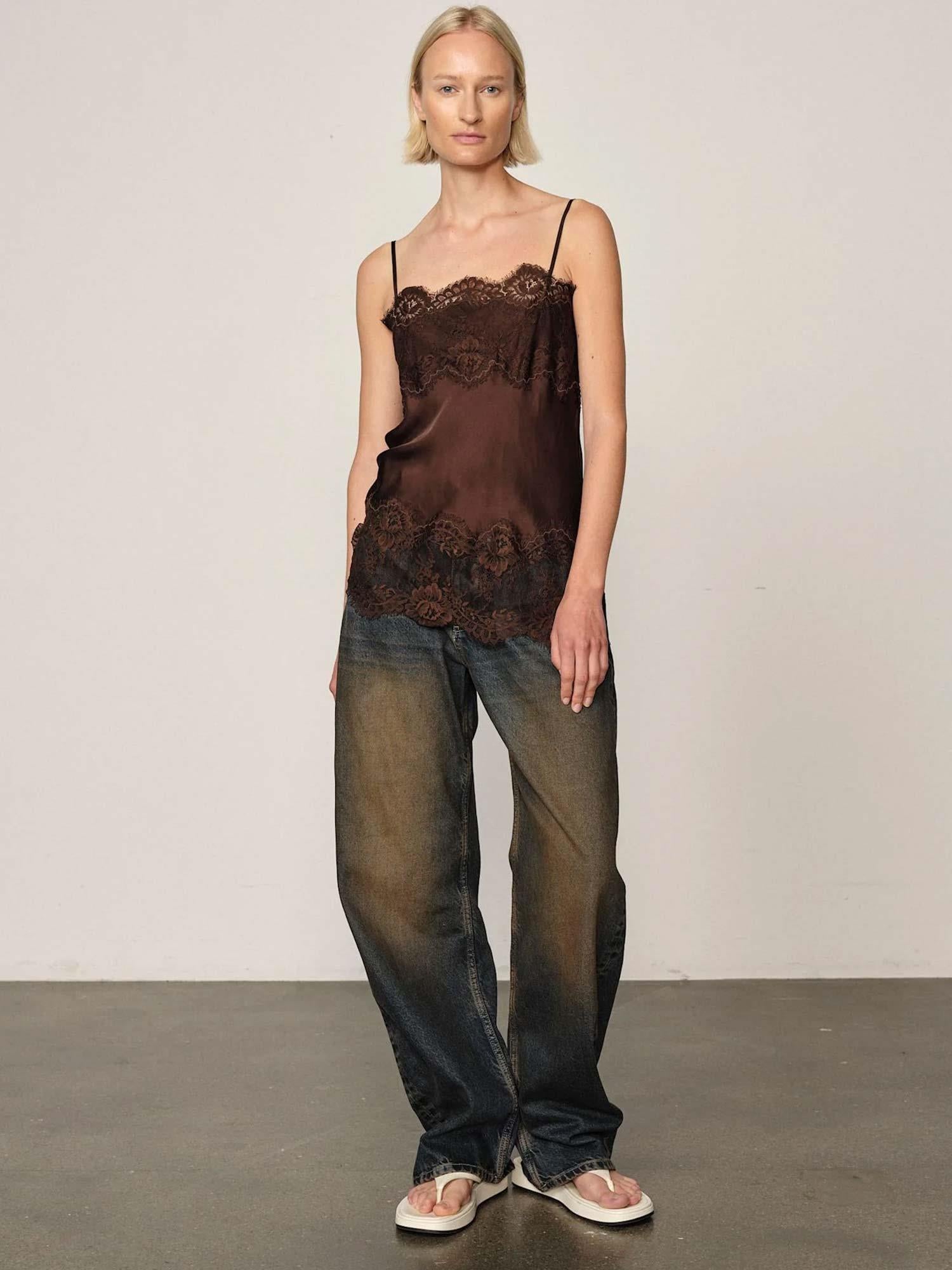 Linnea Top - Java Brown