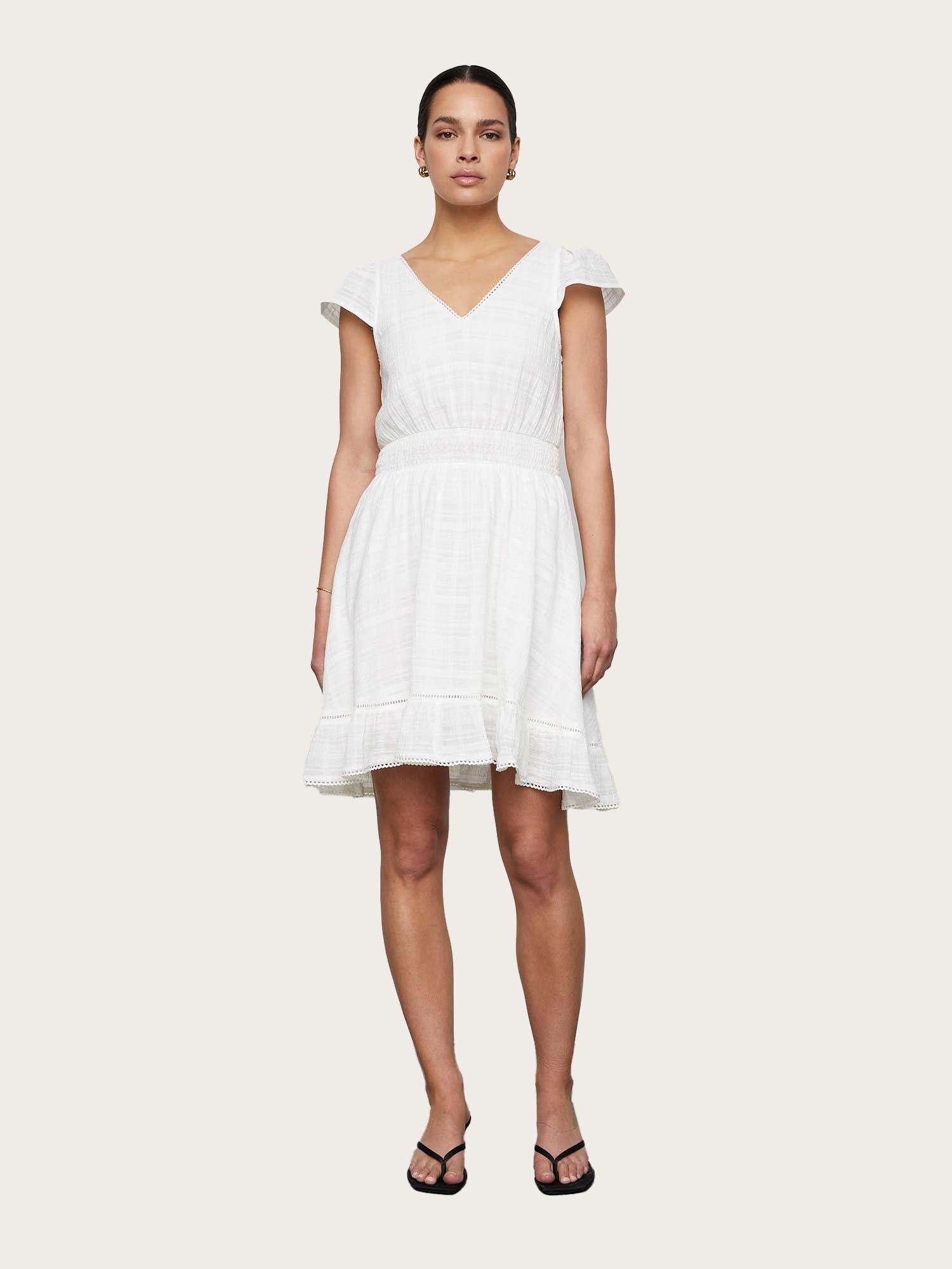 Melia Dress - White