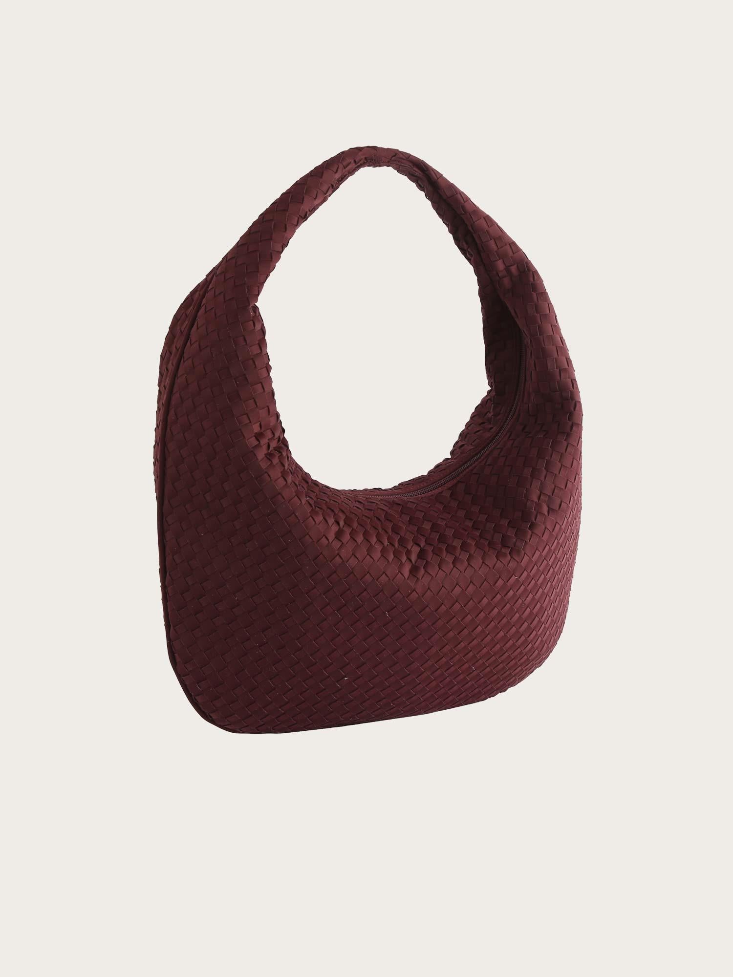 Haze Braided Neoprene - Midnight Plum