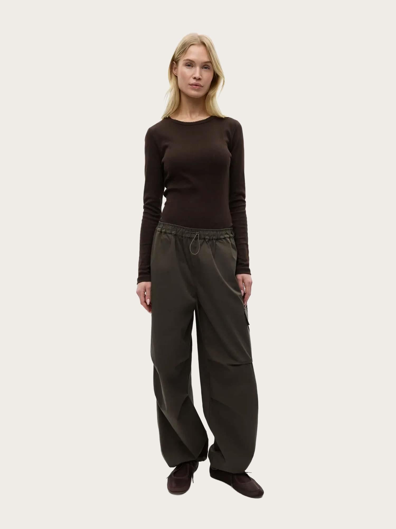 Enbel Pants - Washed Dark Olive