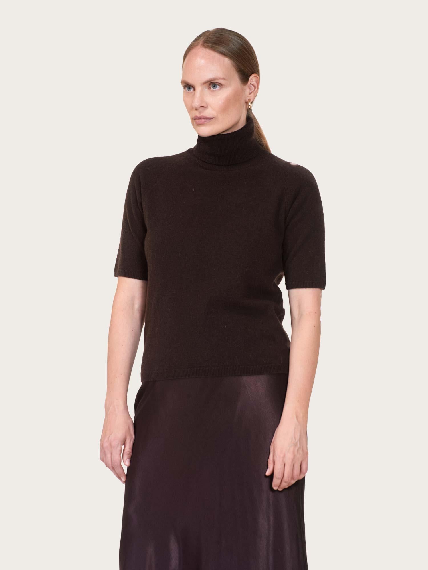 Davies Sweater - Dk Brown Melange