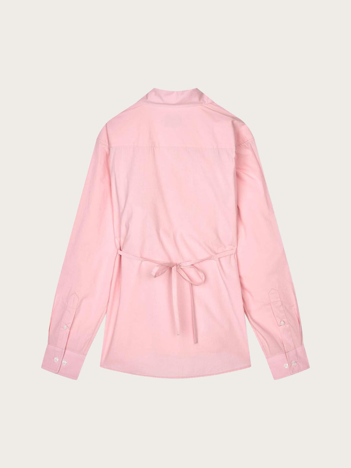 Peach Poplin Shelly Shirt - Fairy Tale Pink