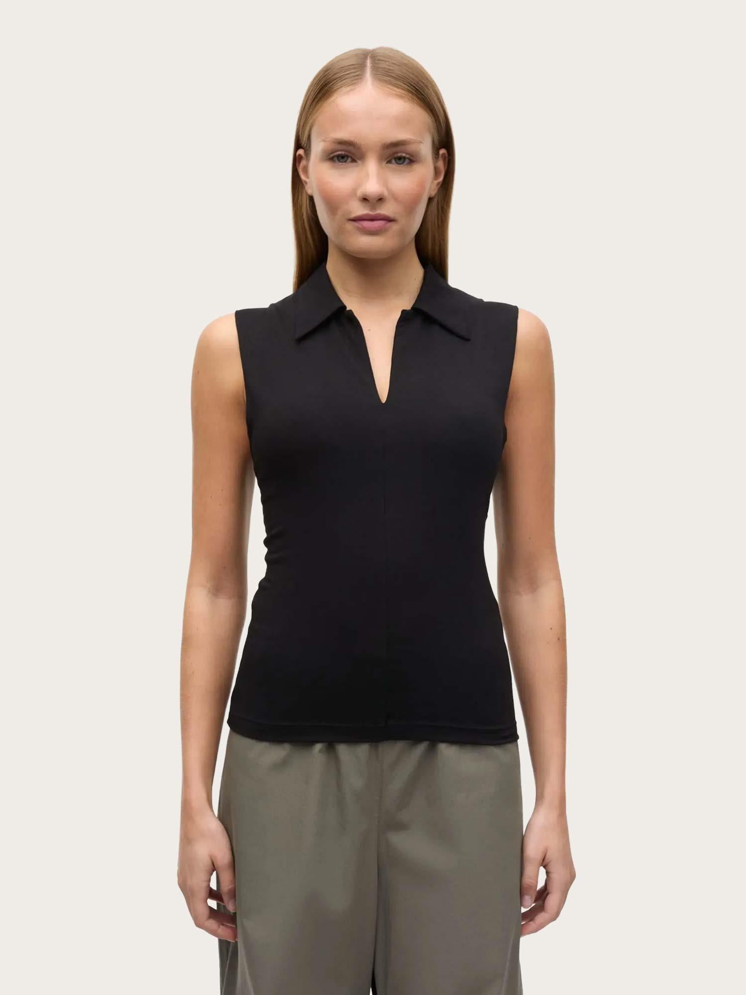 Enmie SL V-N Top - Black