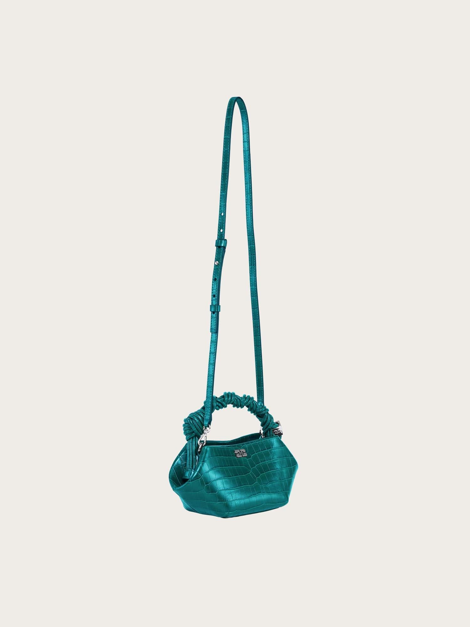 A6748 Bou Bag Mini Croco - Pineneedle