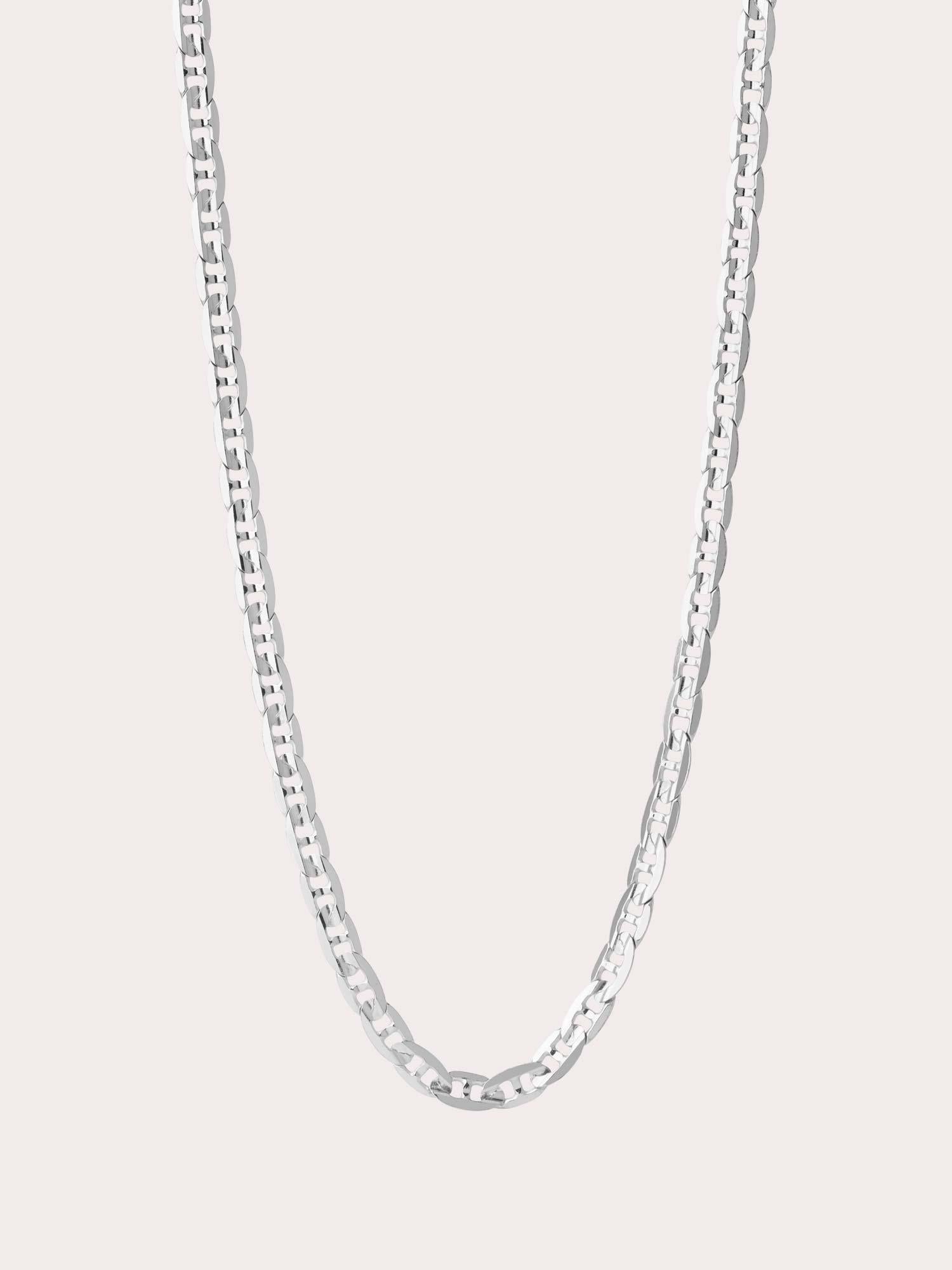 Carlo Necklace 43cm - Silver