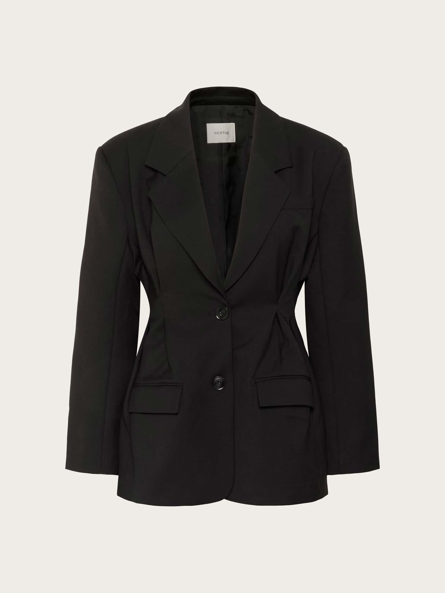 Paula Waist Blazer - Black