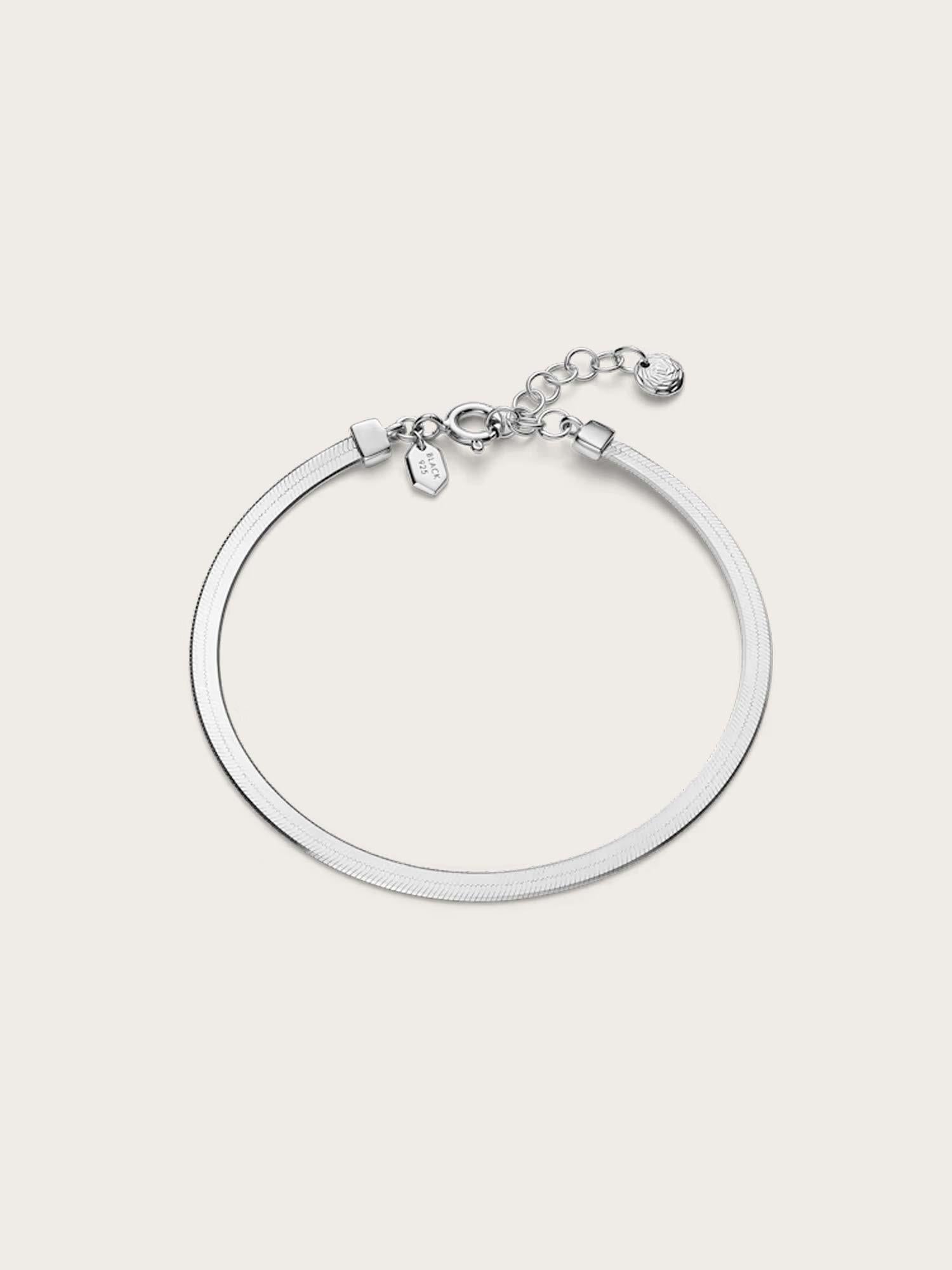 Sentiero Bracelet S/M - Silver