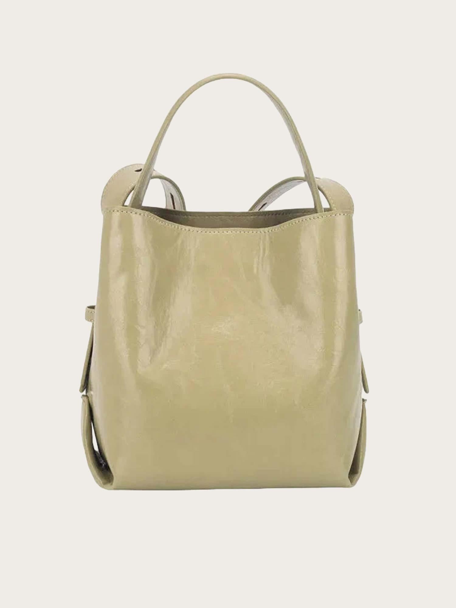 Molly Glossy Structure - Matcha Green