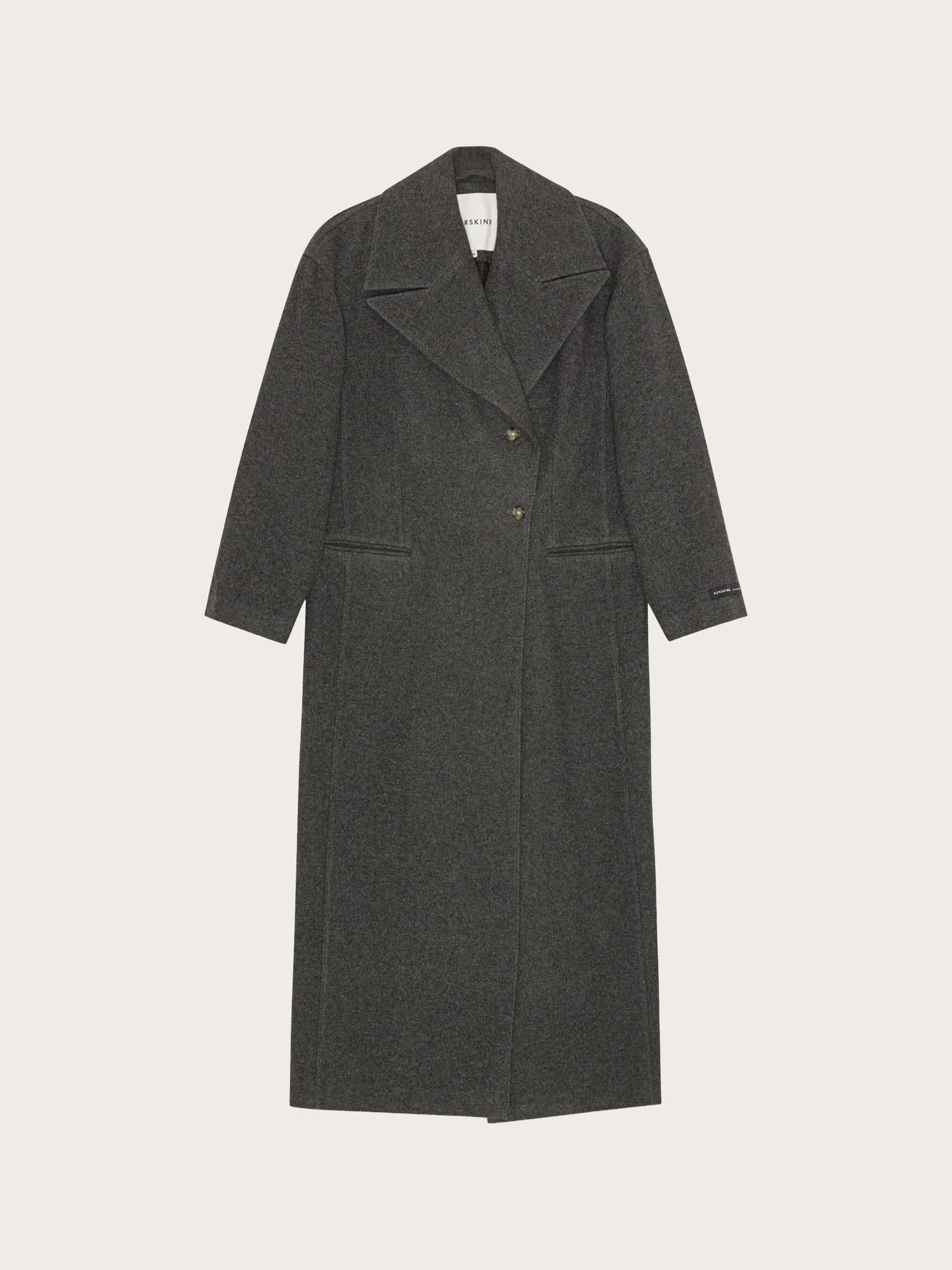 Stewart Wool Coat - Grey