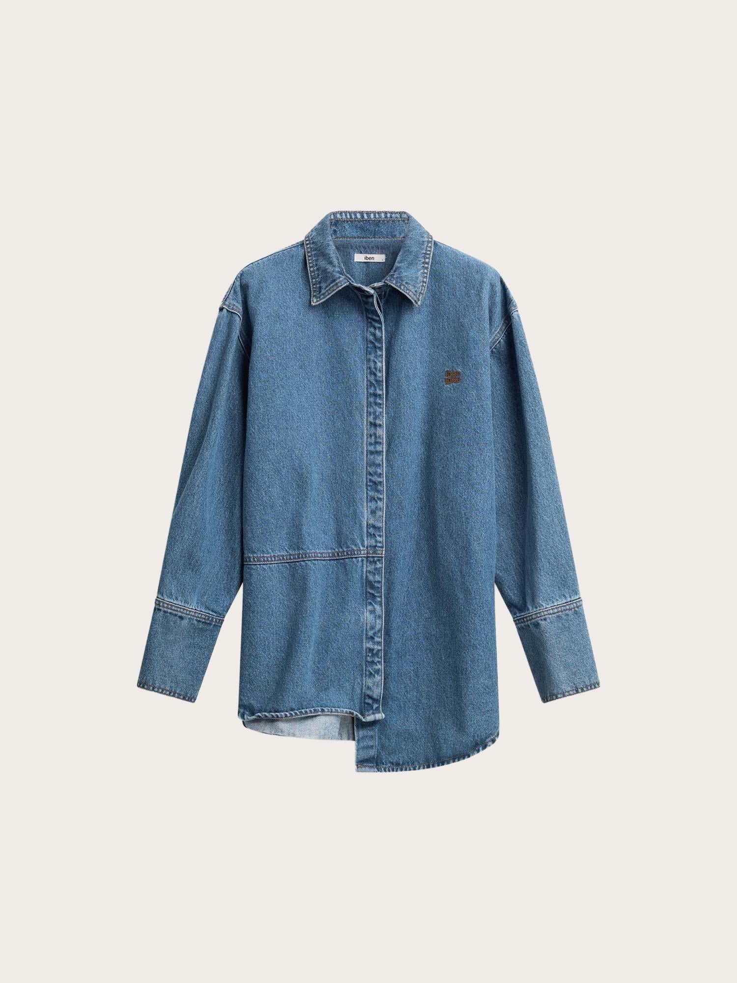 Reign Denim Overshirt - M. Blue