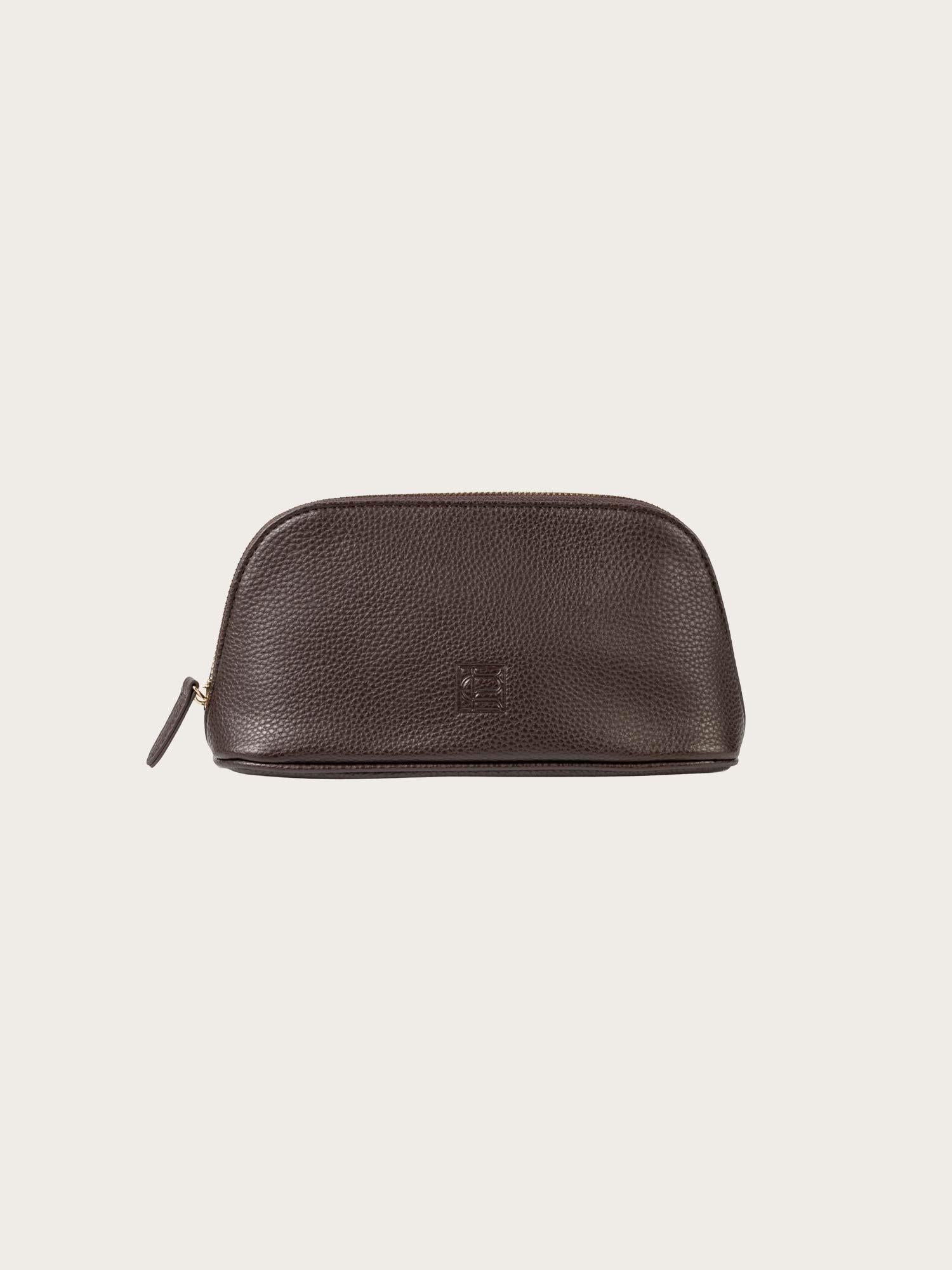 Cosmetic Pouch Small - Dark Brown