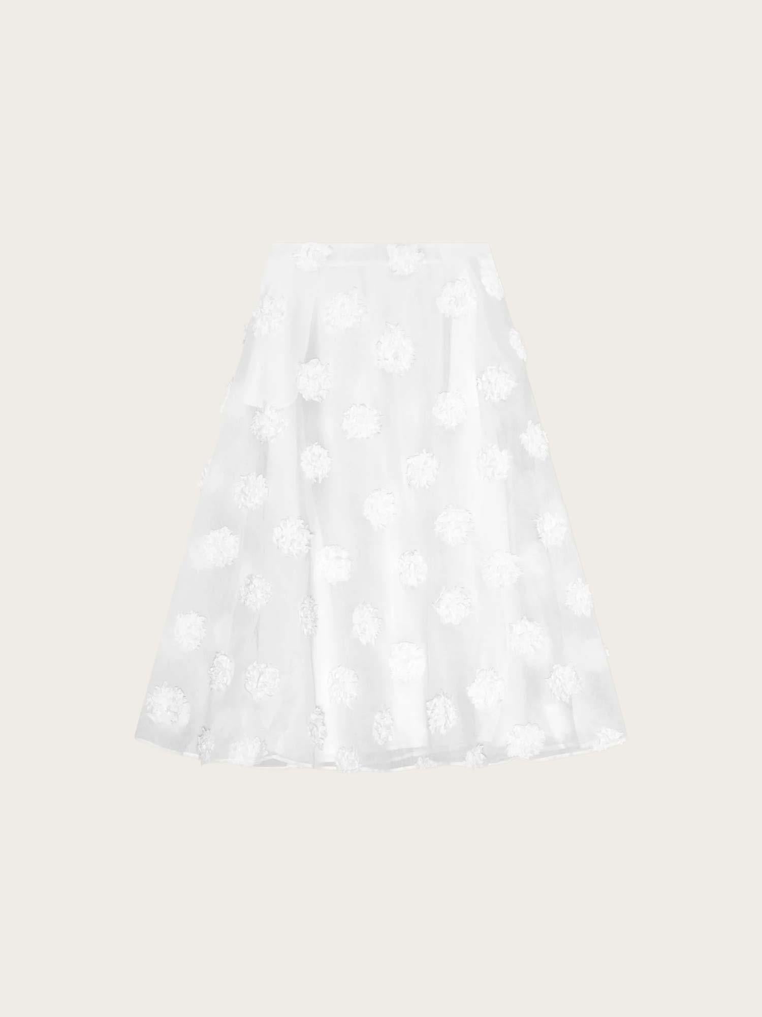 William Skirt - White
